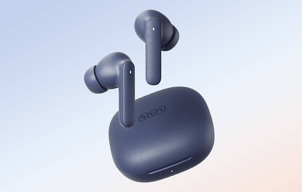 TWS QCY Buds T43 ENC Kopfhörer (blau)