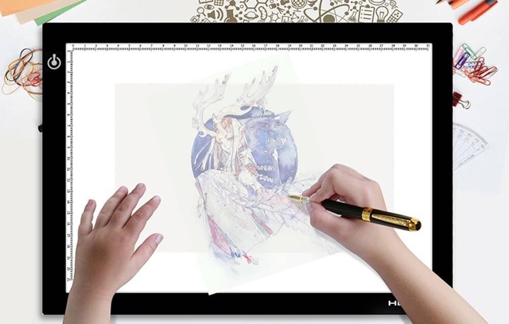 Huion L4S beleuchtete LED-Zeichentafel