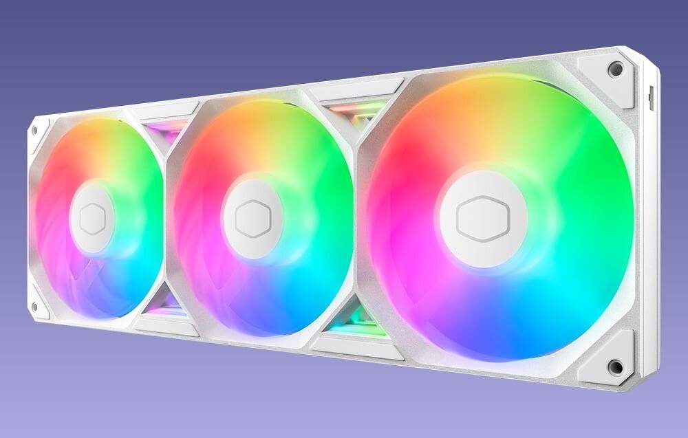Cooler Master SickleFlow Edge 360 ARGB Lüfter (weiß)