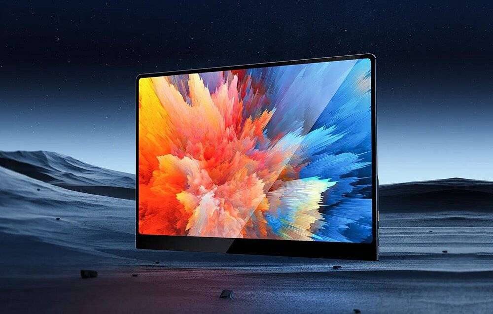 Tragbarer 16" OLED-Monitor, 2880 x 1800, 120 Hz, 100% DCI-P3, USB-C, Mini HDMI, VESA