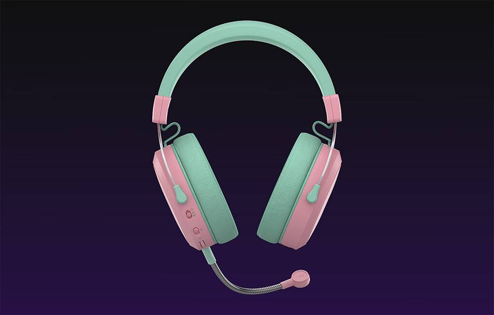 Cooler Master CH351-MC Gaming-Kopfhörer (grün-rosa)