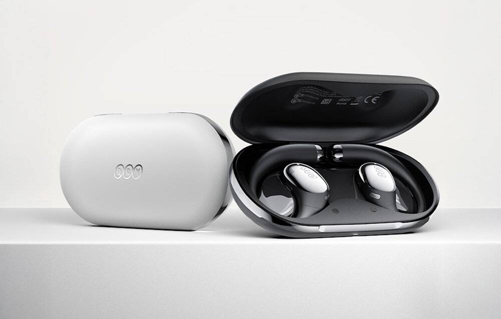 TWS QCY Crossky R70 kabellose Kopfhörer (schwarz)