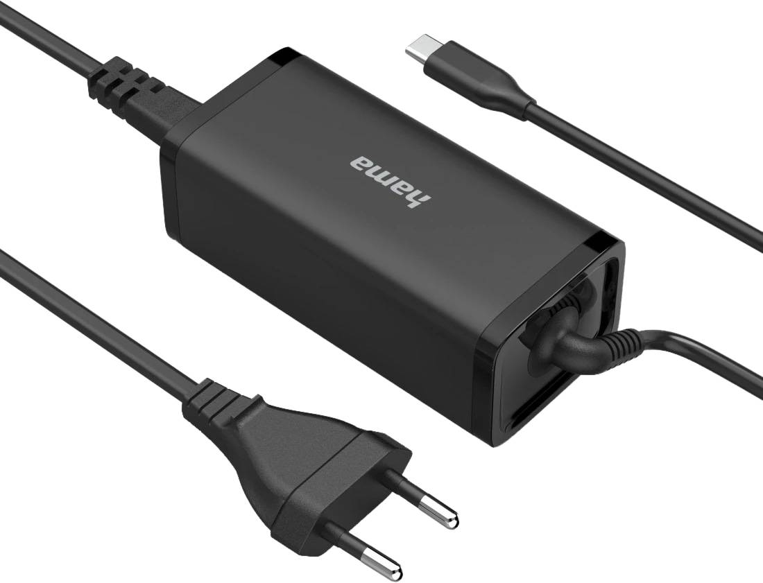 HAMA Notebook-Netzteil 200024 100W PD GaN