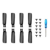 Für DJI Flip Drohne BRDRC 2 Paar Farbenfrohe Ersatz Propeller Blätter Schwarz/ Für DJI Flip Drohne BRDRC 2 Paar Farbenfrohe Ersatz Propeller Blätter Schwarz/