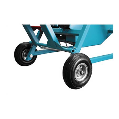 HMG 682218 - Vollgummiräder für Kreissägen (mit Achsen)