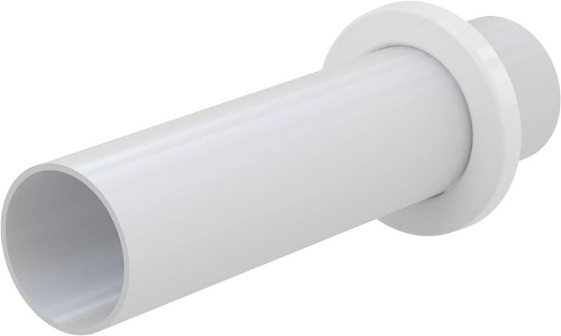 Alcadrain Rohr mit Rosette DN50 220 mm