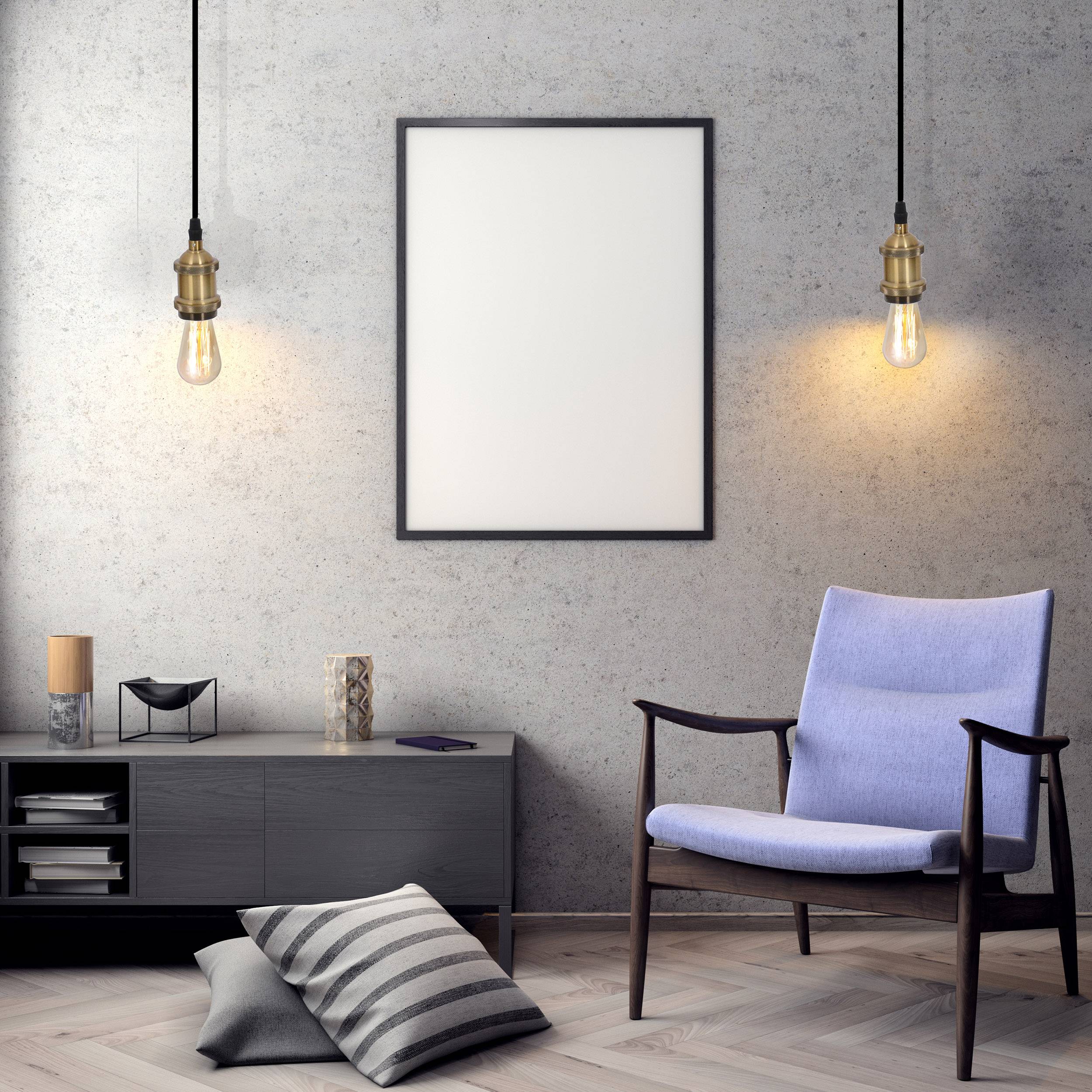 Schraubmantel Pendel Textil "ALFA"