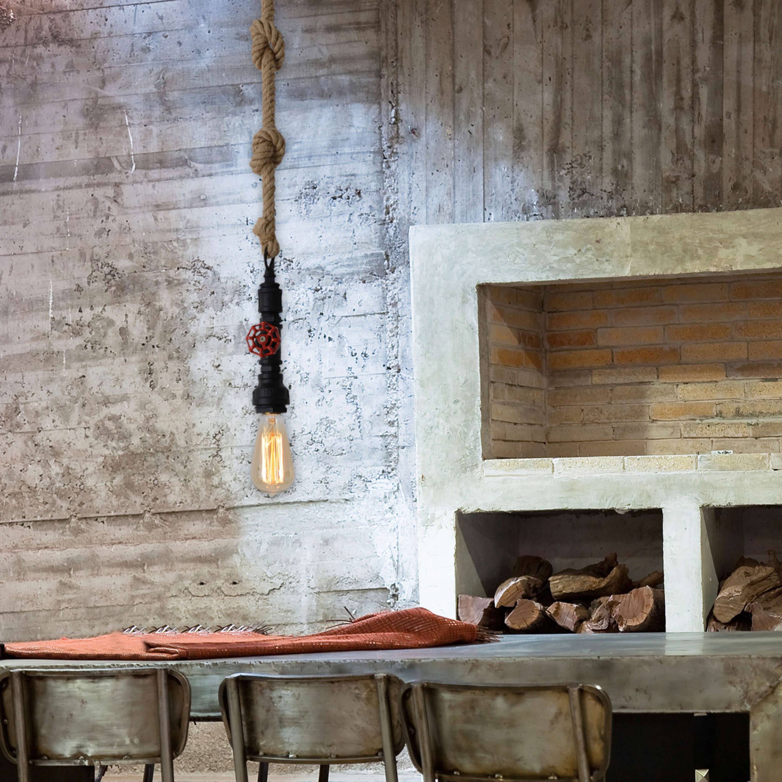 Metallbaldachin und Hanfseil "REGIA"