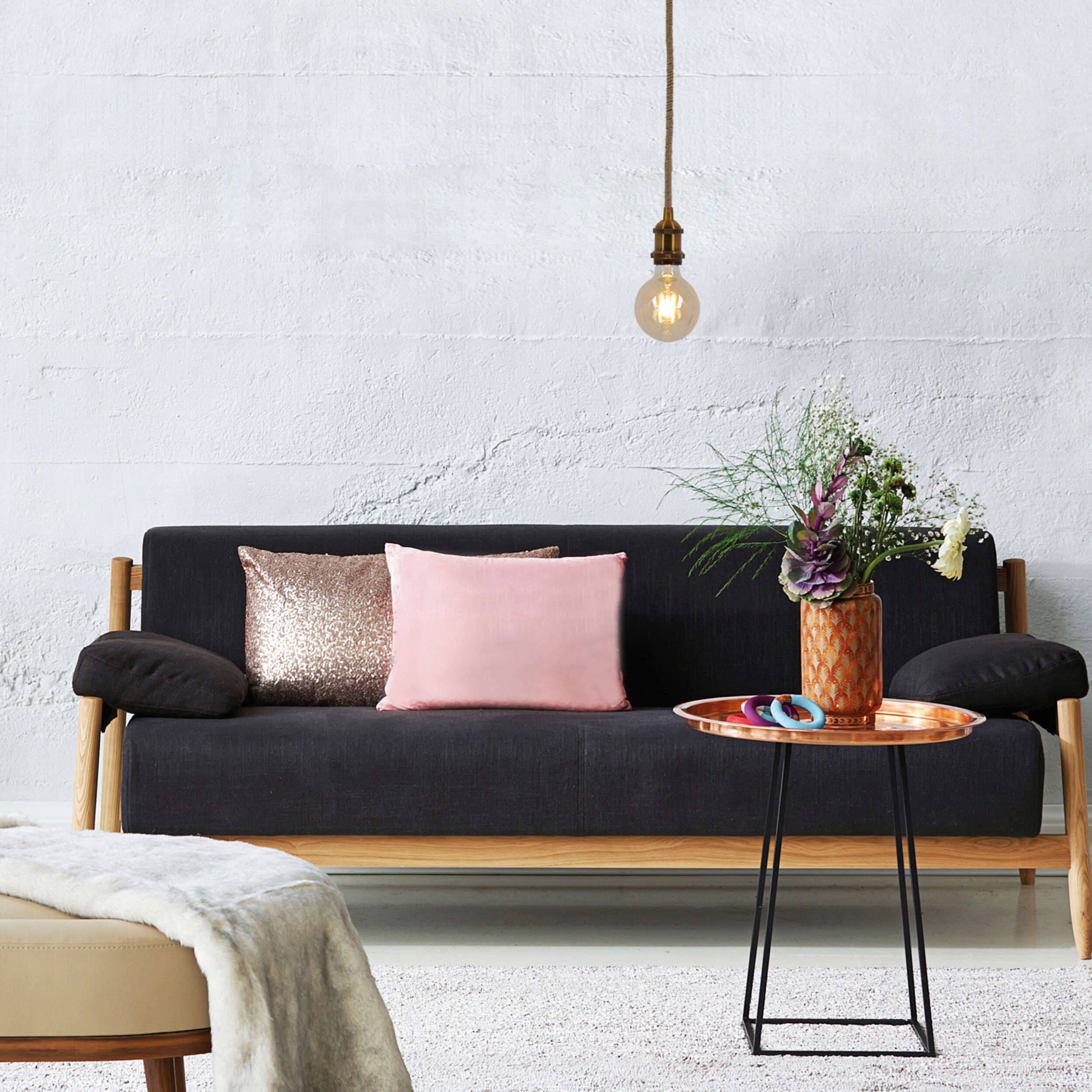 Metallbaldachin mit Hanfseil "ONTARIO"