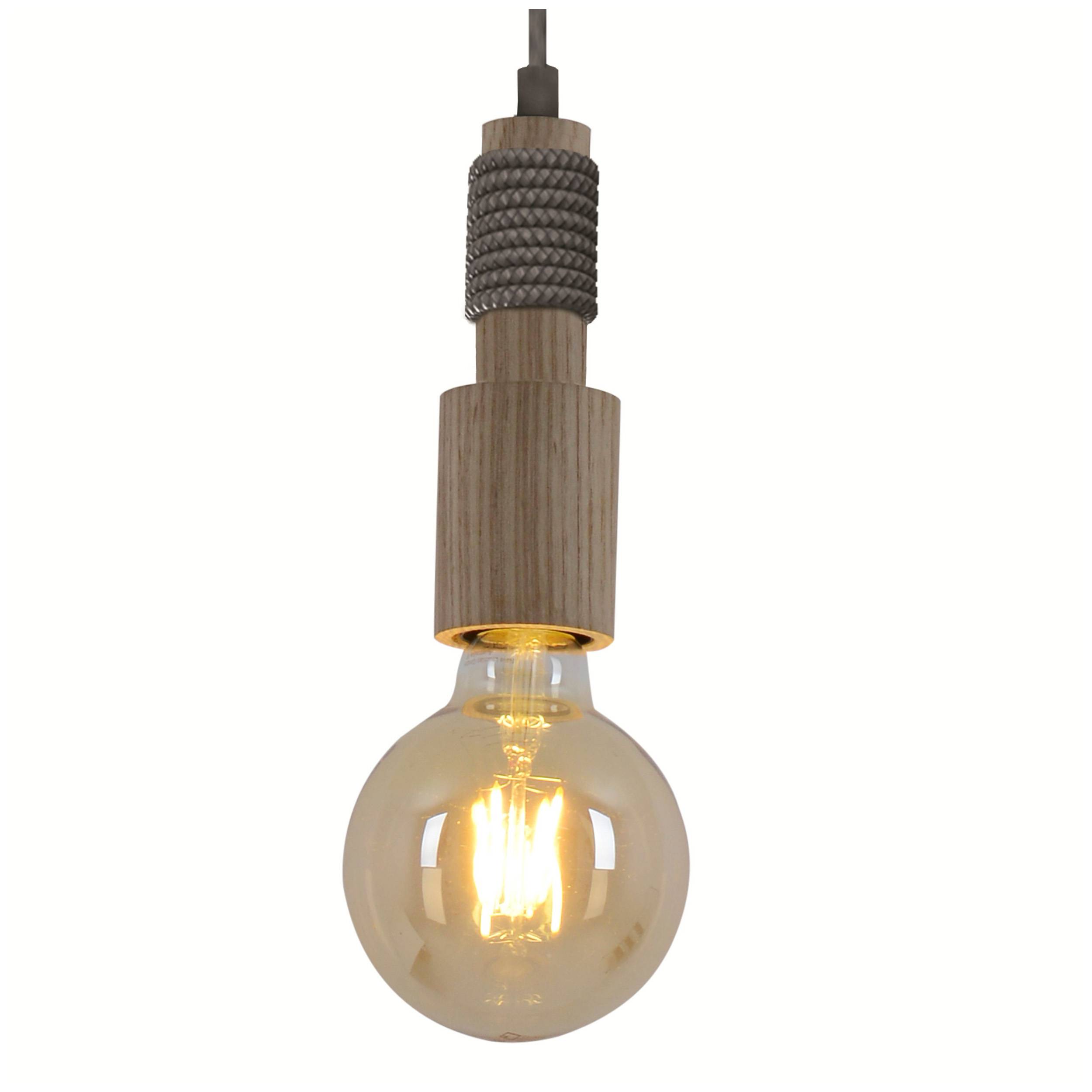 Holzbaldachin mit Textilkabel "BENTO"