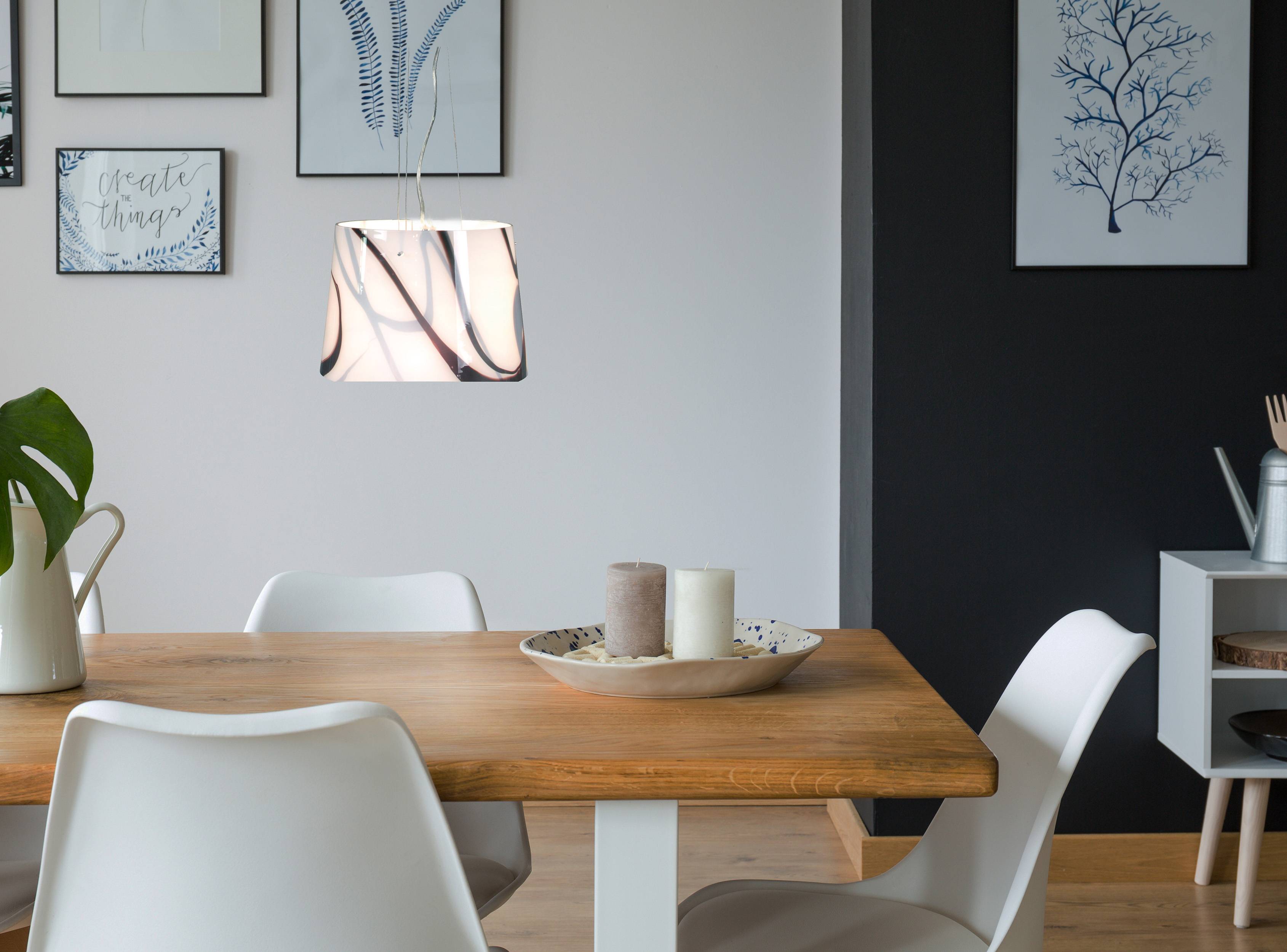 Glas-Pendelleuchte "Mixture"