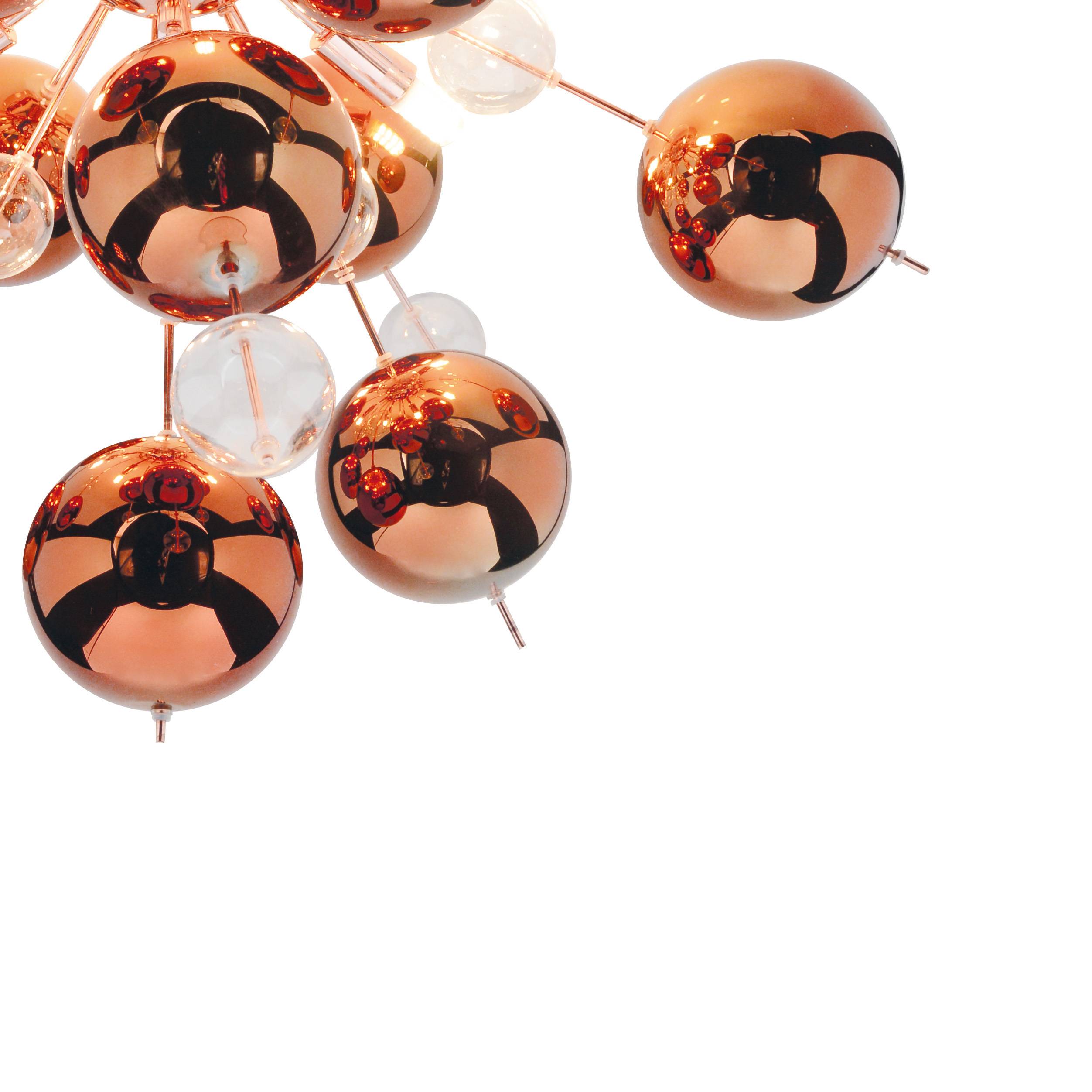 Deckenleuchte "EXPLOSION" kupfer