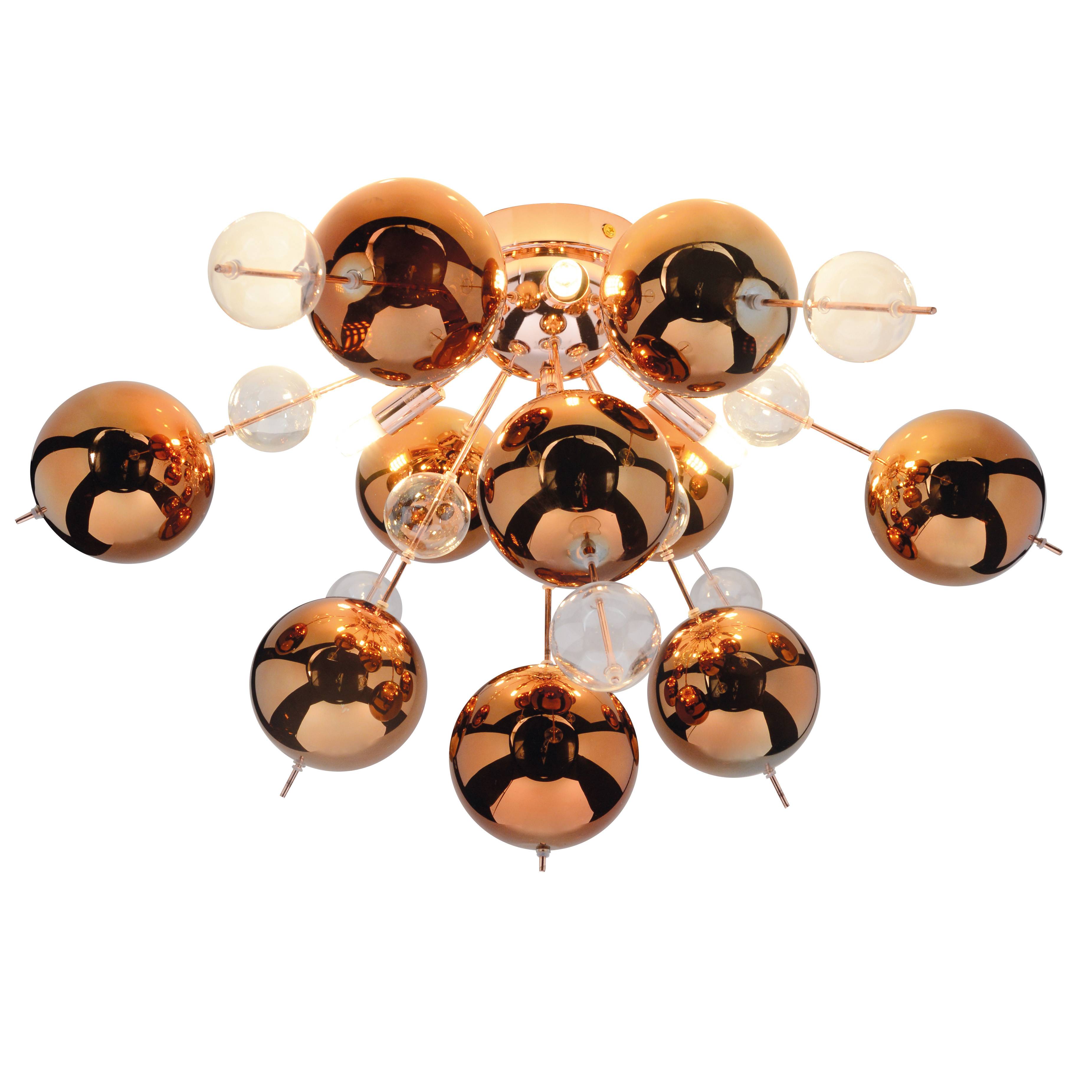 Deckenleuchte "EXPLOSION" kupfer