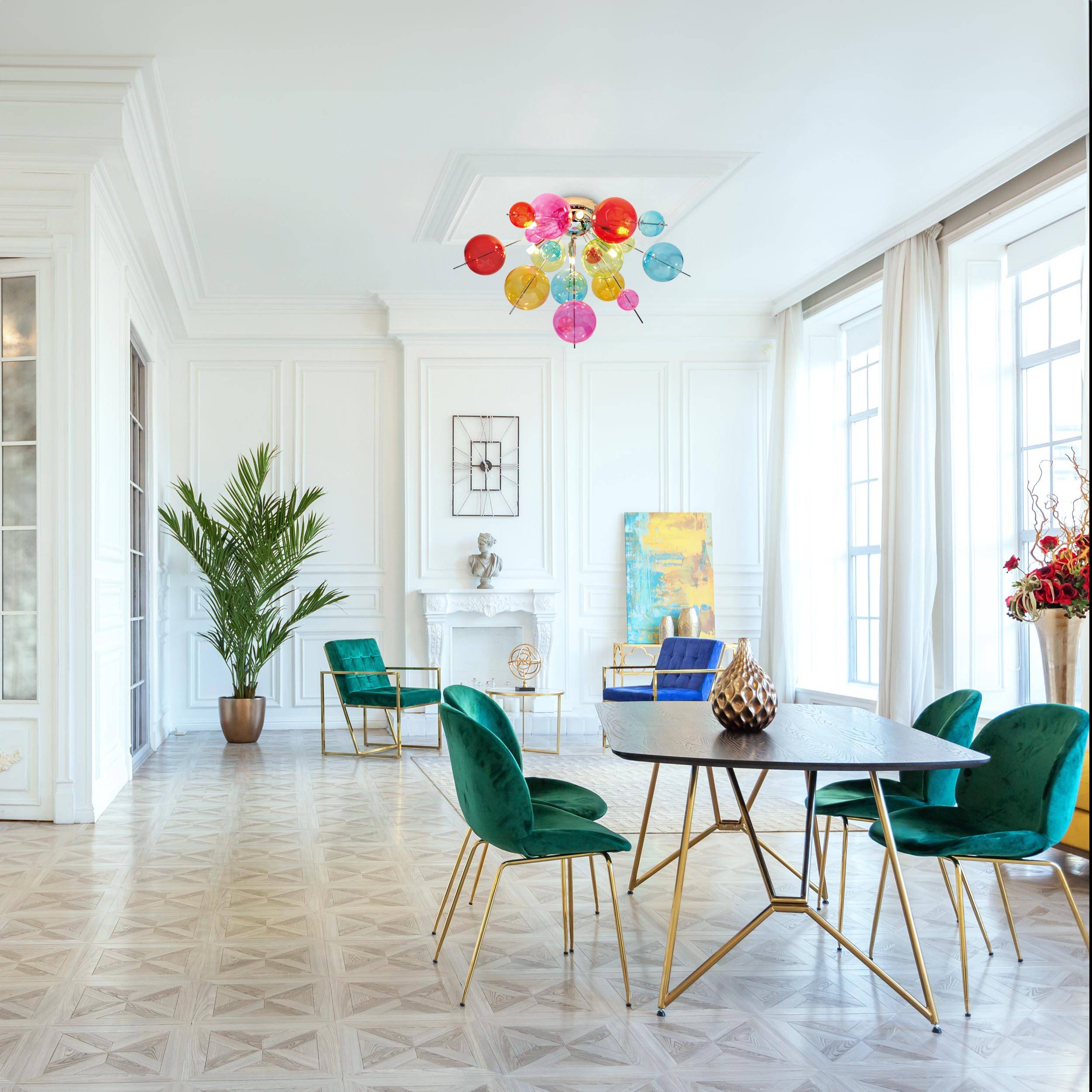 Deckenleuchte "EXPLOSION" bunt