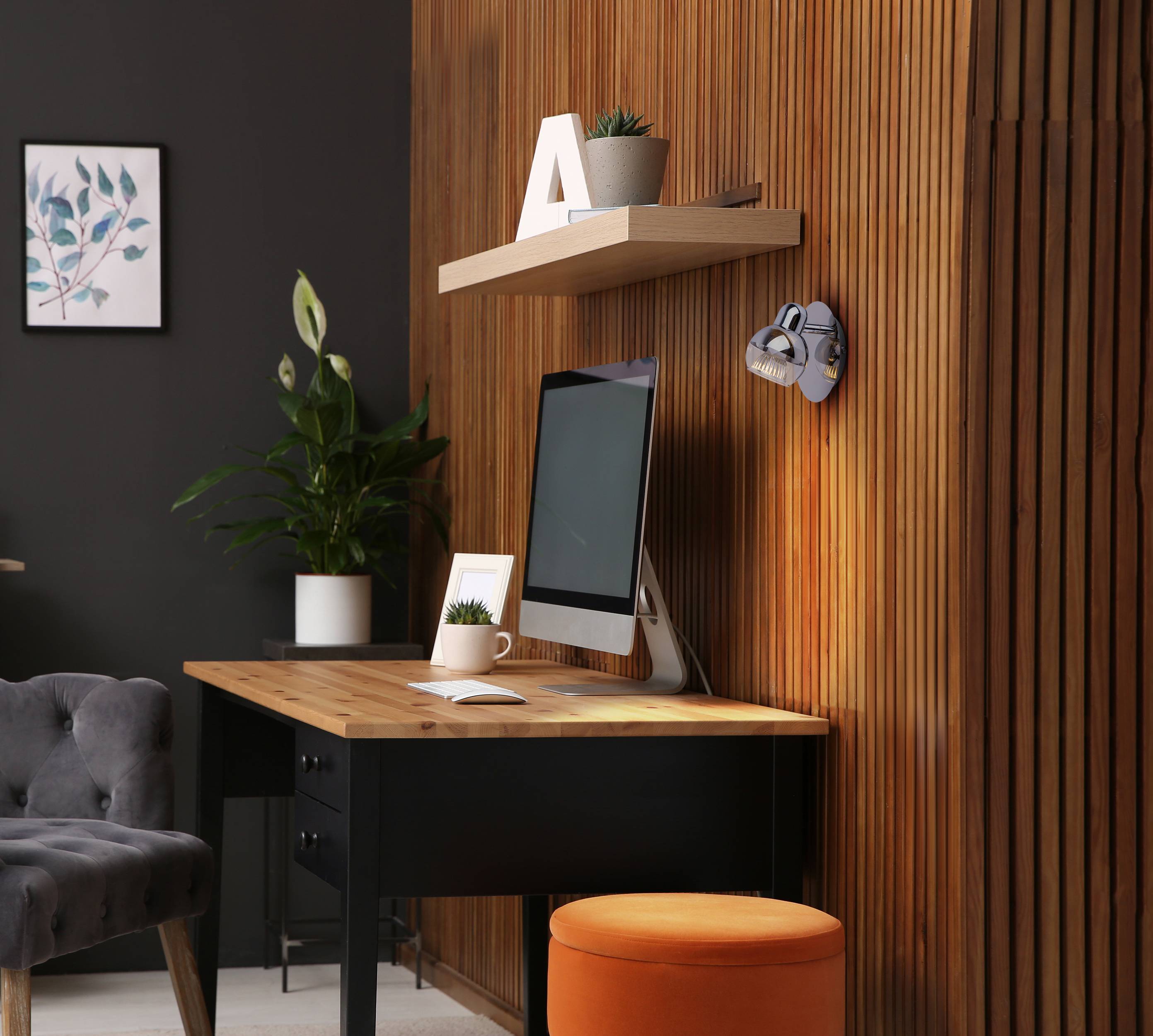 1er LED-Wand- Deckenleuchten "BOCCIA"