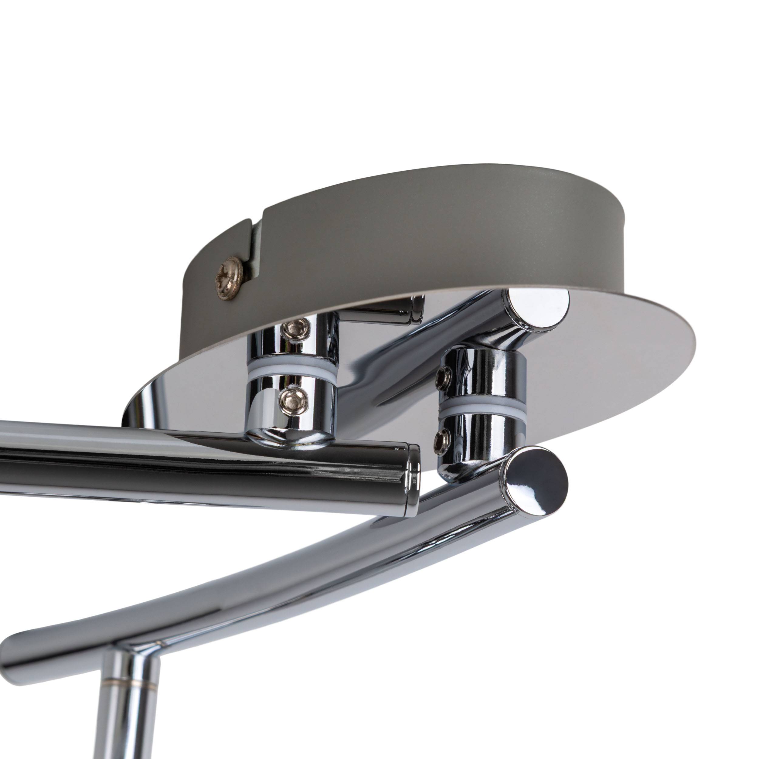 2er LED-Wand- Deckenleuchten "BOCCIA"