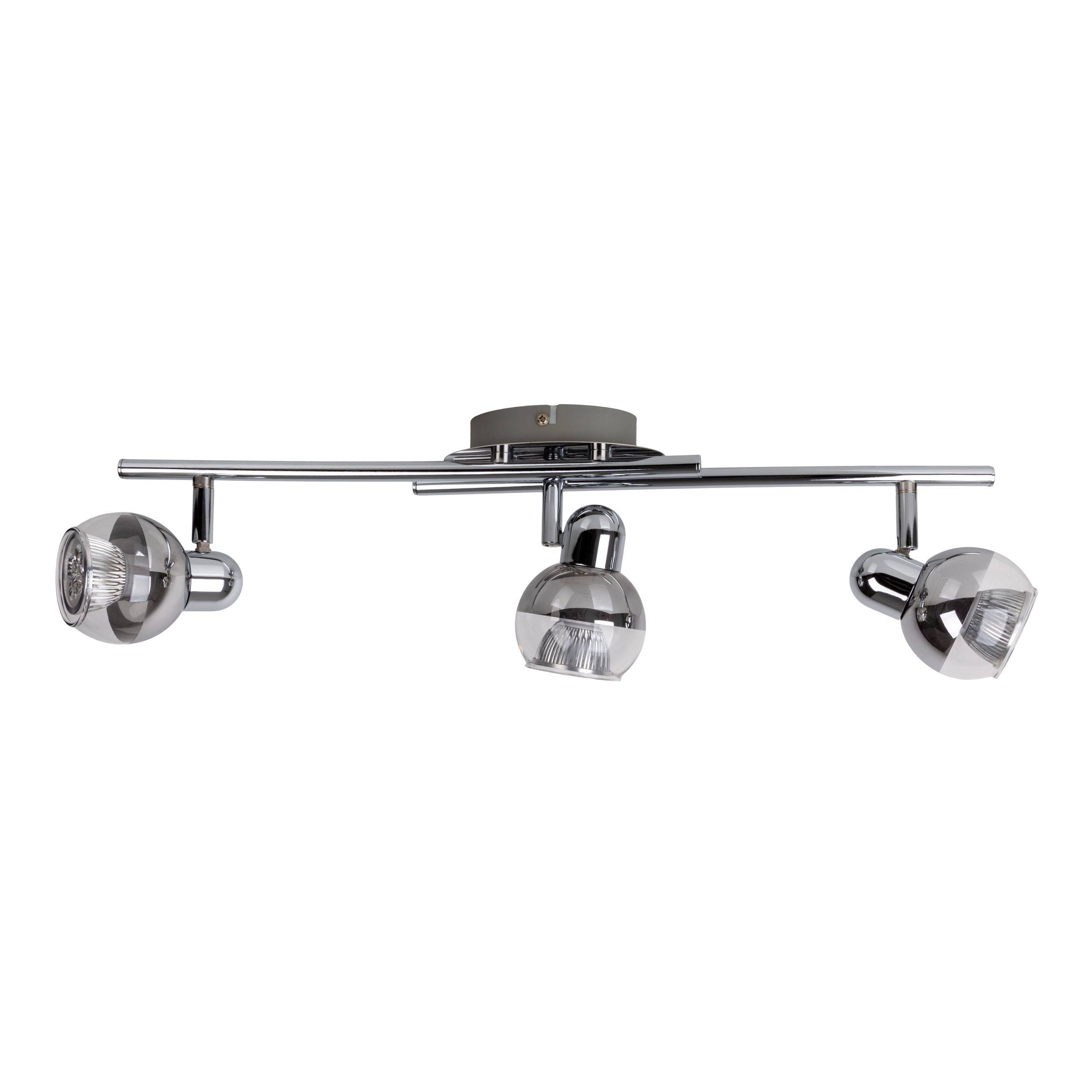 3er LED-Wand- Deckenleuchten "BOCCIA"