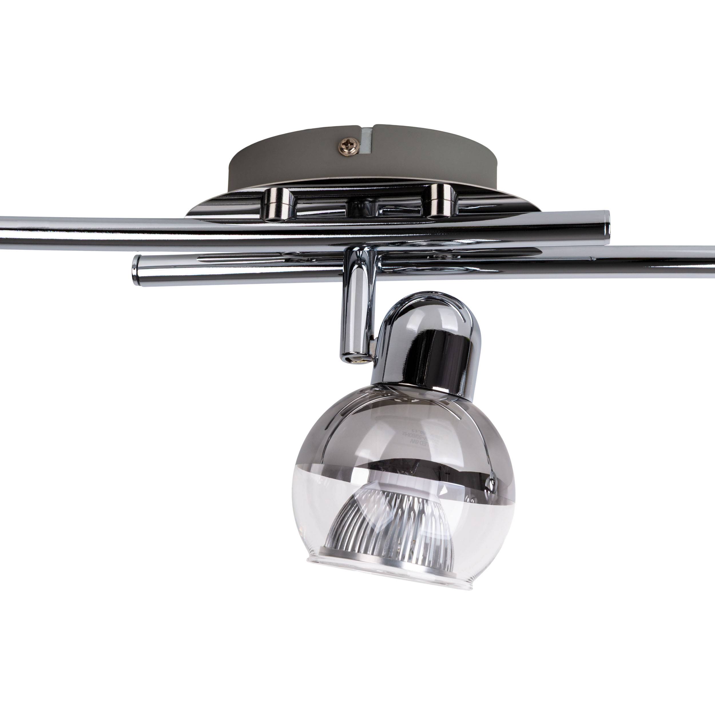 3er LED-Wand- Deckenleuchten "BOCCIA"