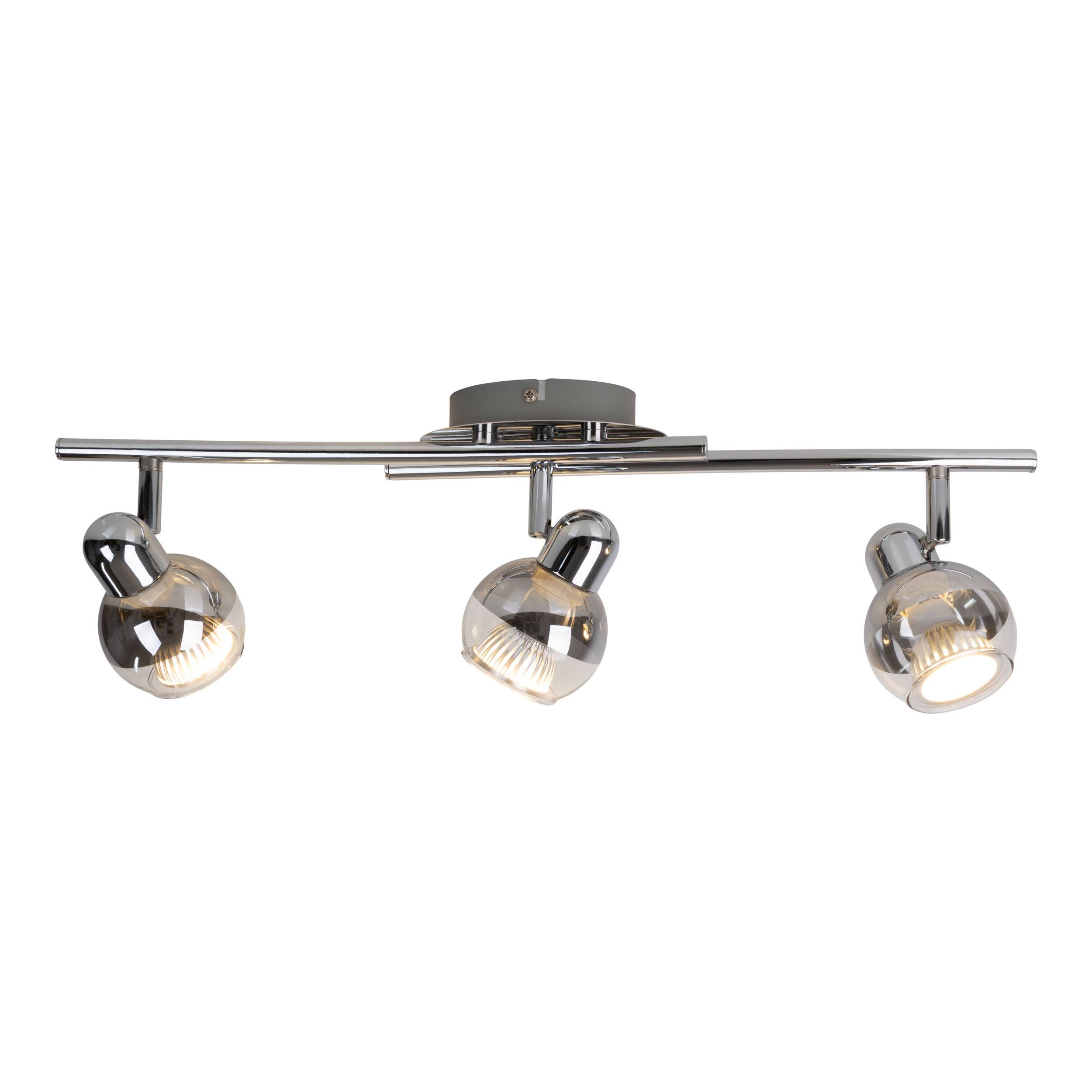 3er LED-Wand- Deckenleuchten "BOCCIA"