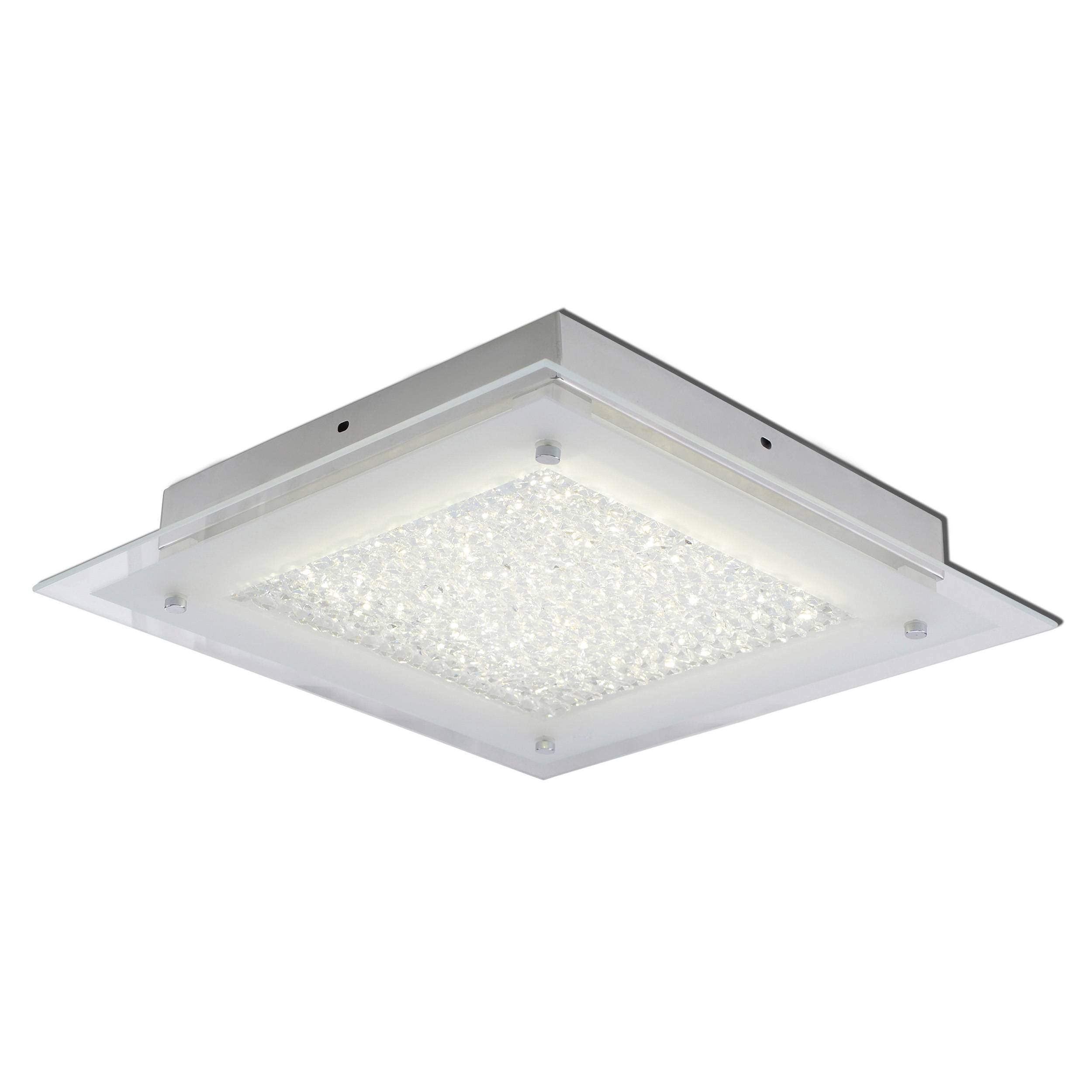 LED Deckenleuchte "GLASGOW" L/B:36cm