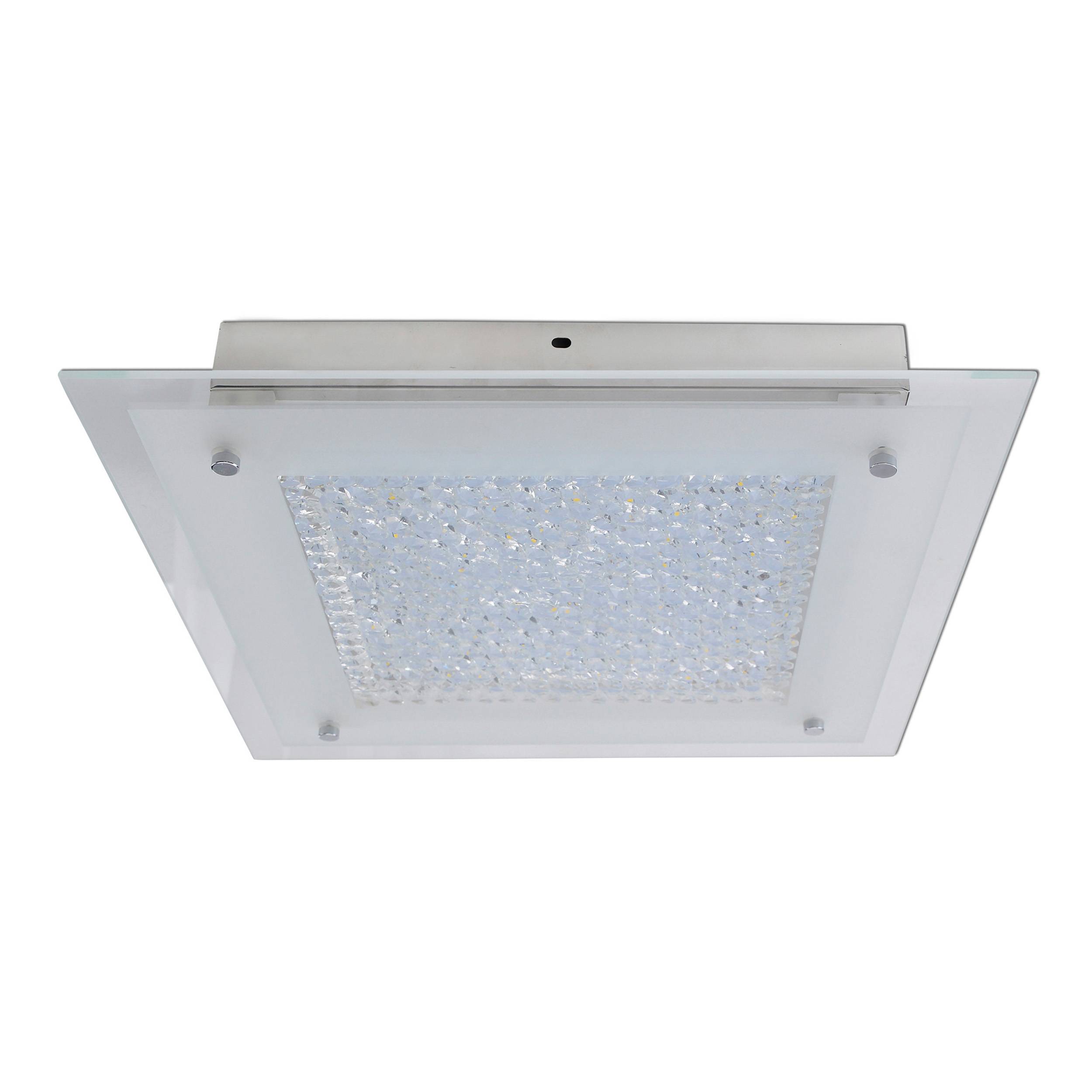 LED Deckenleuchte "GLASGOW" L/B:36cm