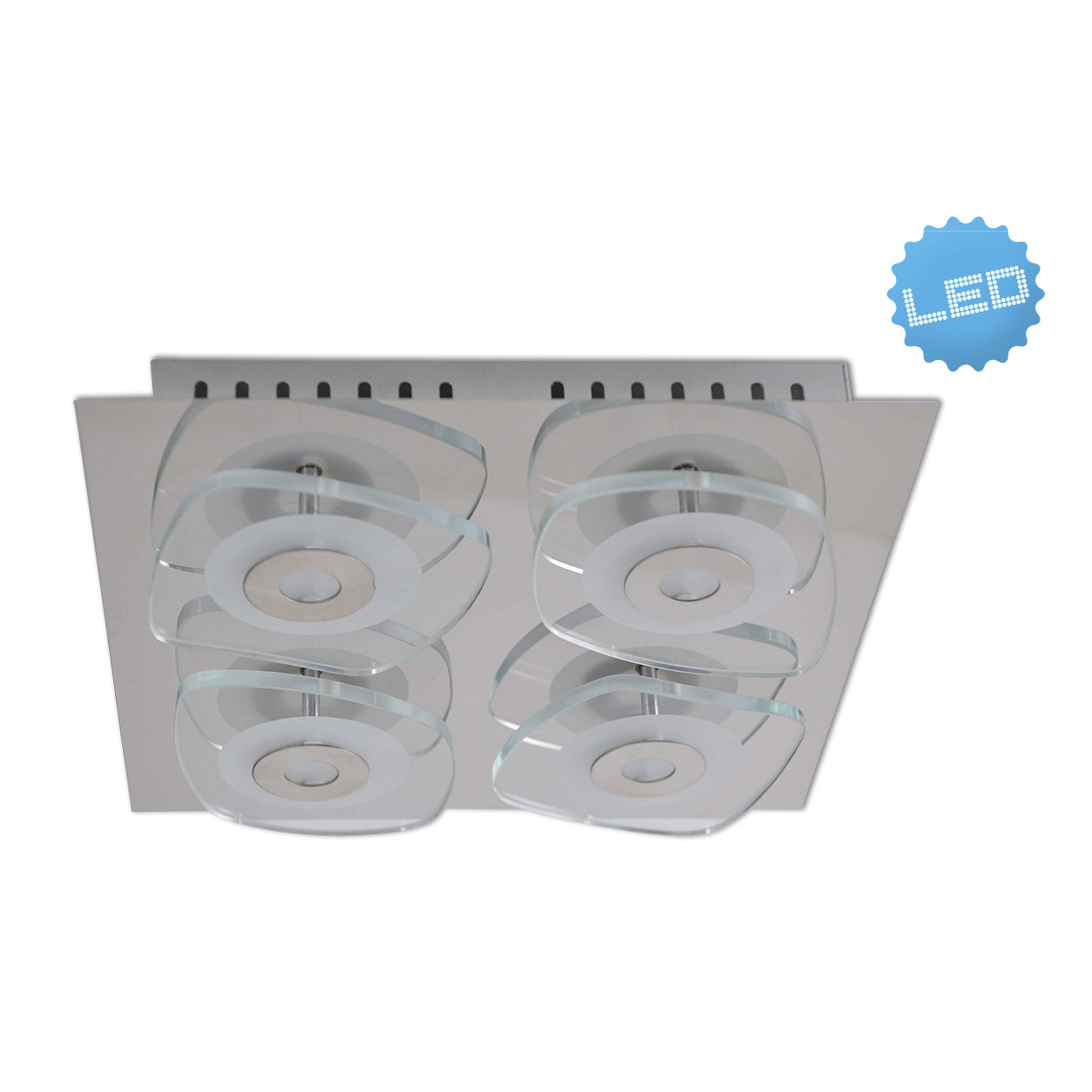 LED Wand- und Deckenleuchte "LUCCA"