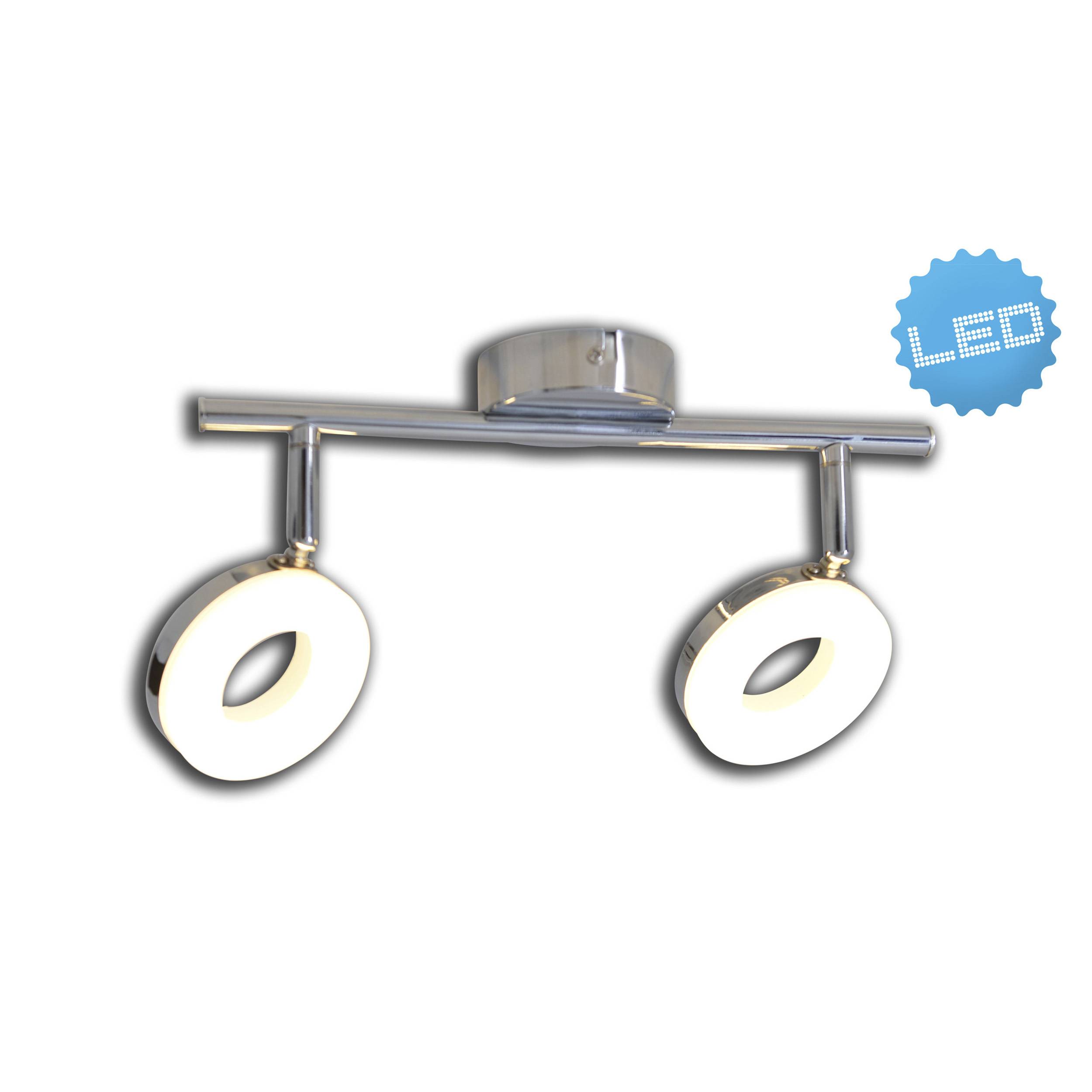 LED 2er Wand-u. Deckenspot