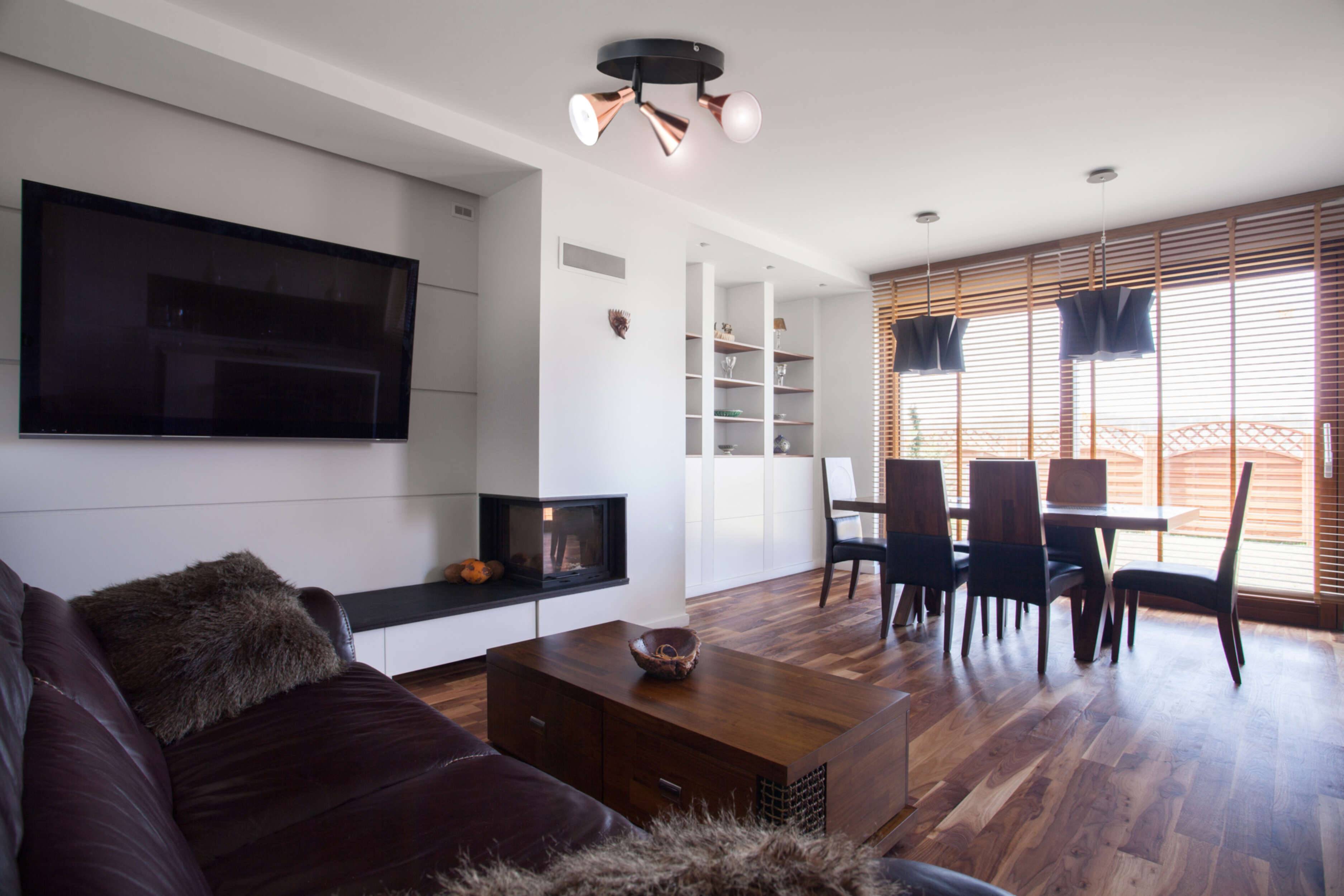 3er LED-Wand-u. Deckenspot "COPPER" d:38cm