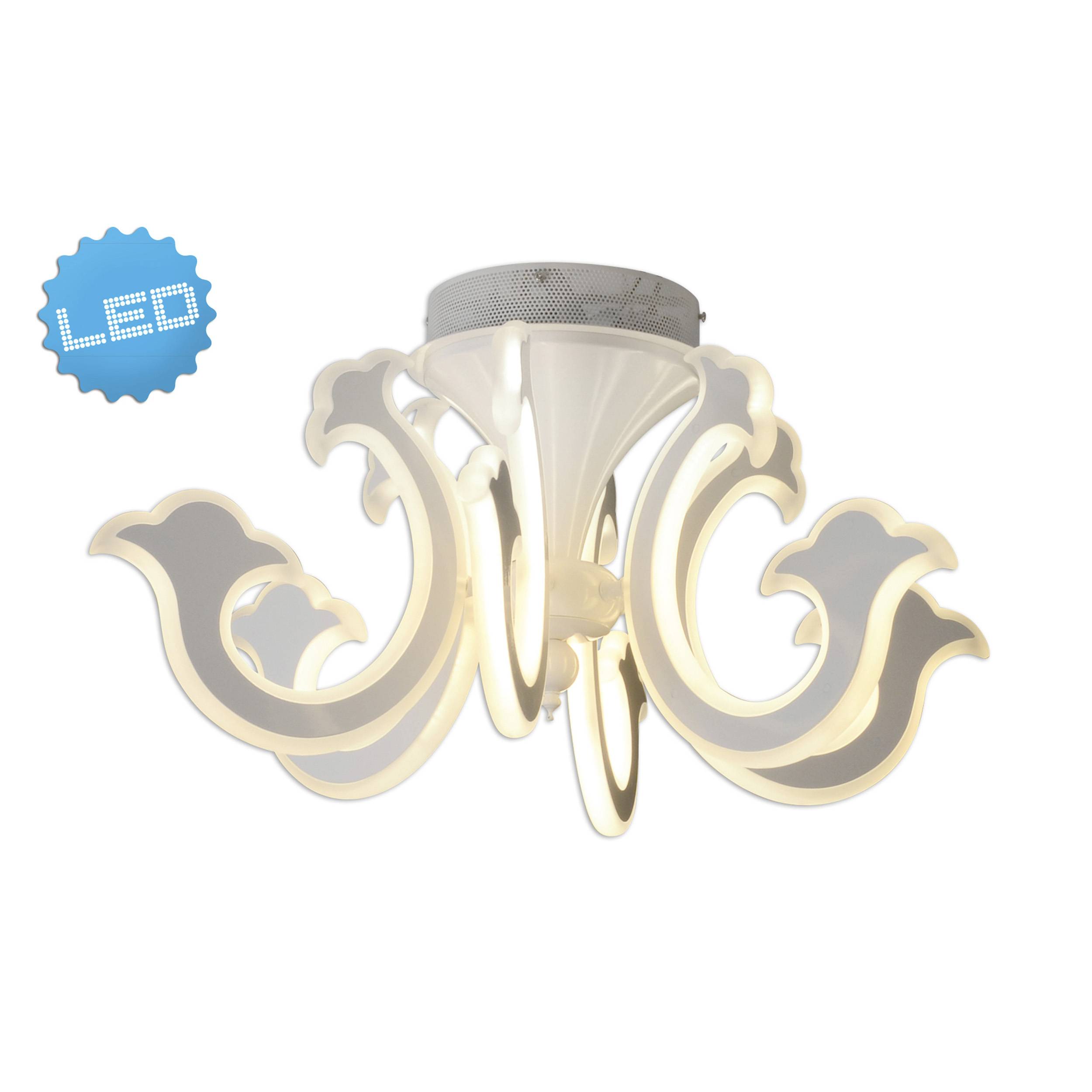 LED-Krone weiß d: 66cm "LUDWIG"