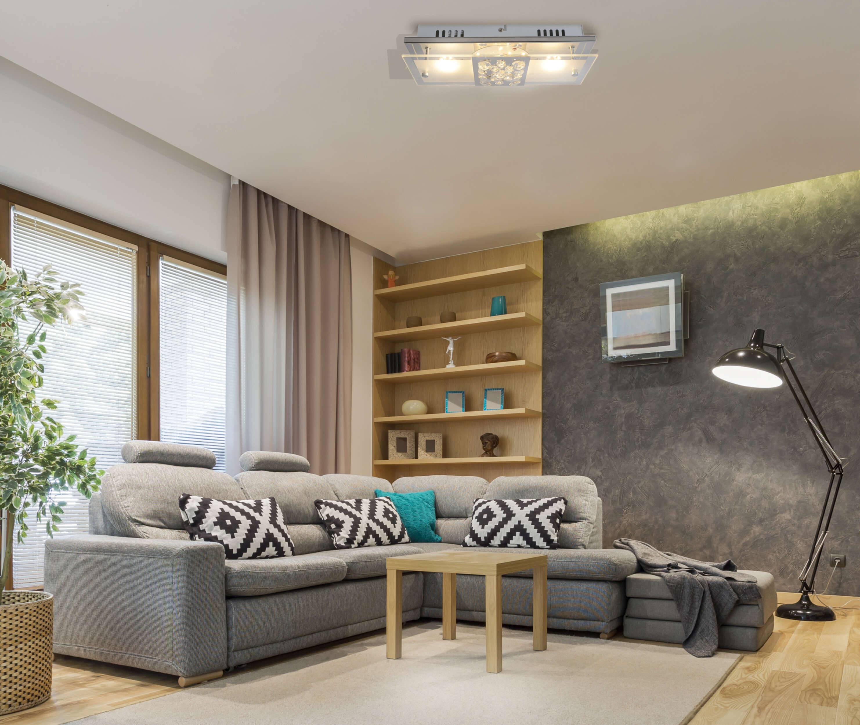 LED Deckenleuchte "CHUR" l:30cm