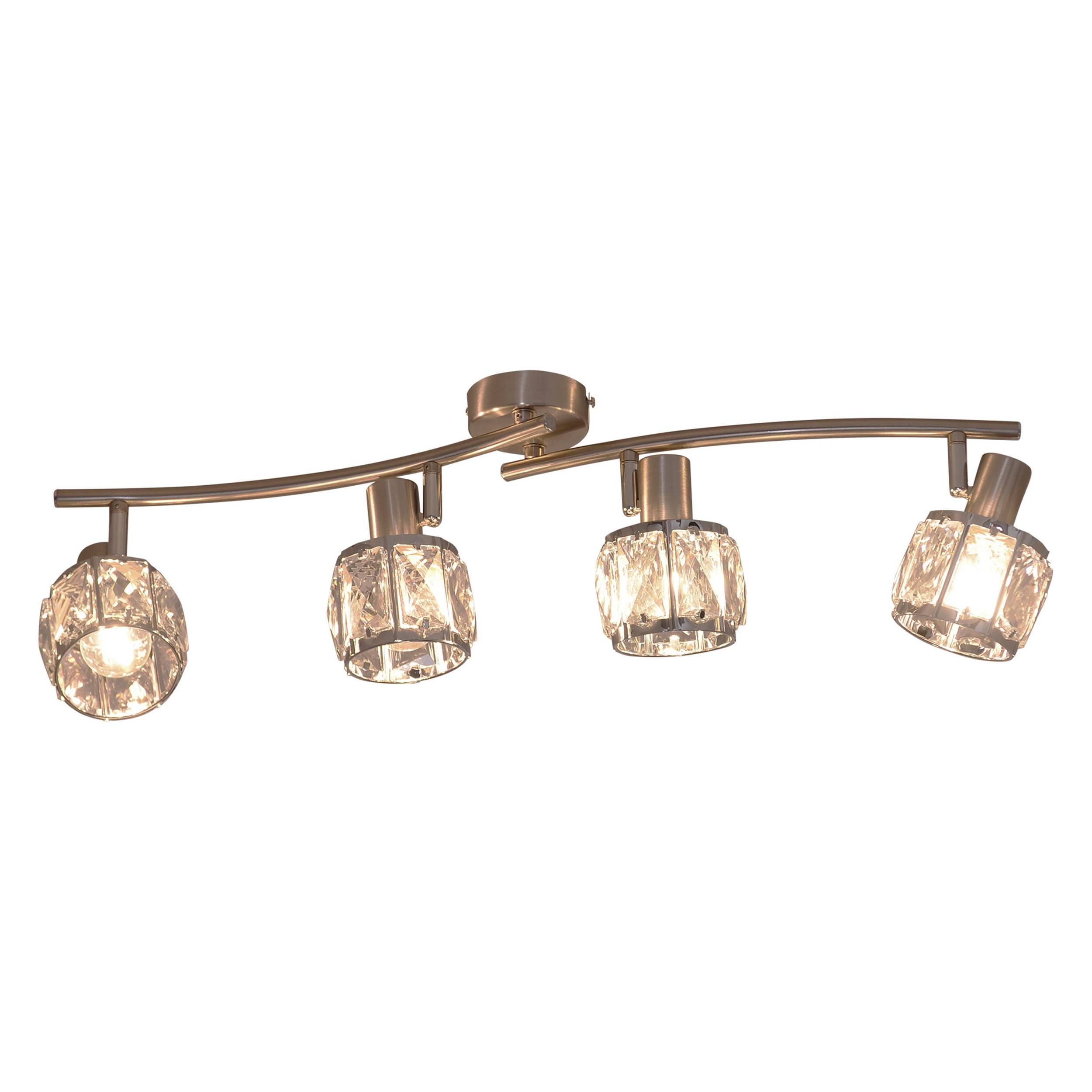 4er-LED Spot "JOSEFA" E14 Filament