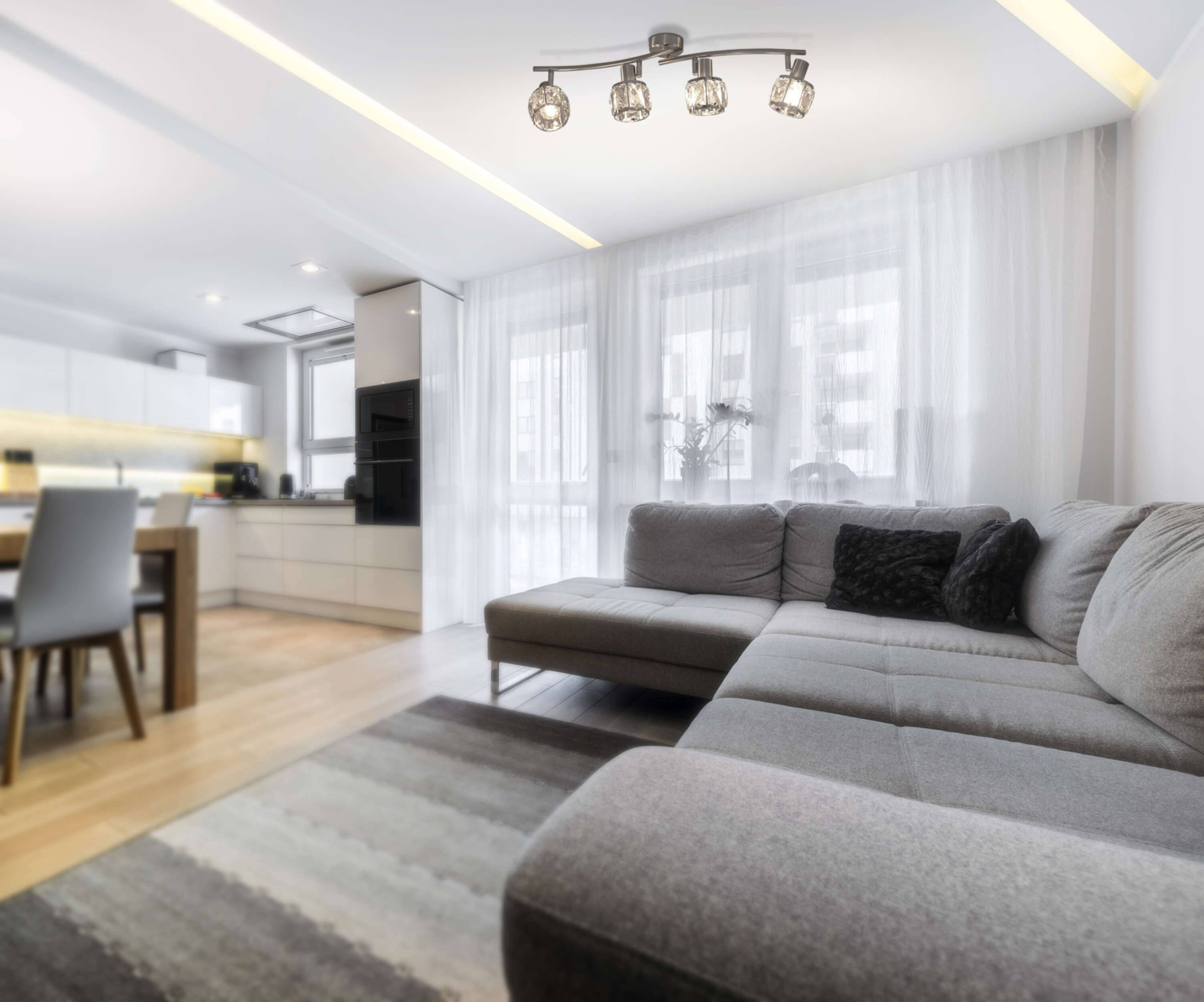 4er-LED Spot "JOSEFA" E14 Filament