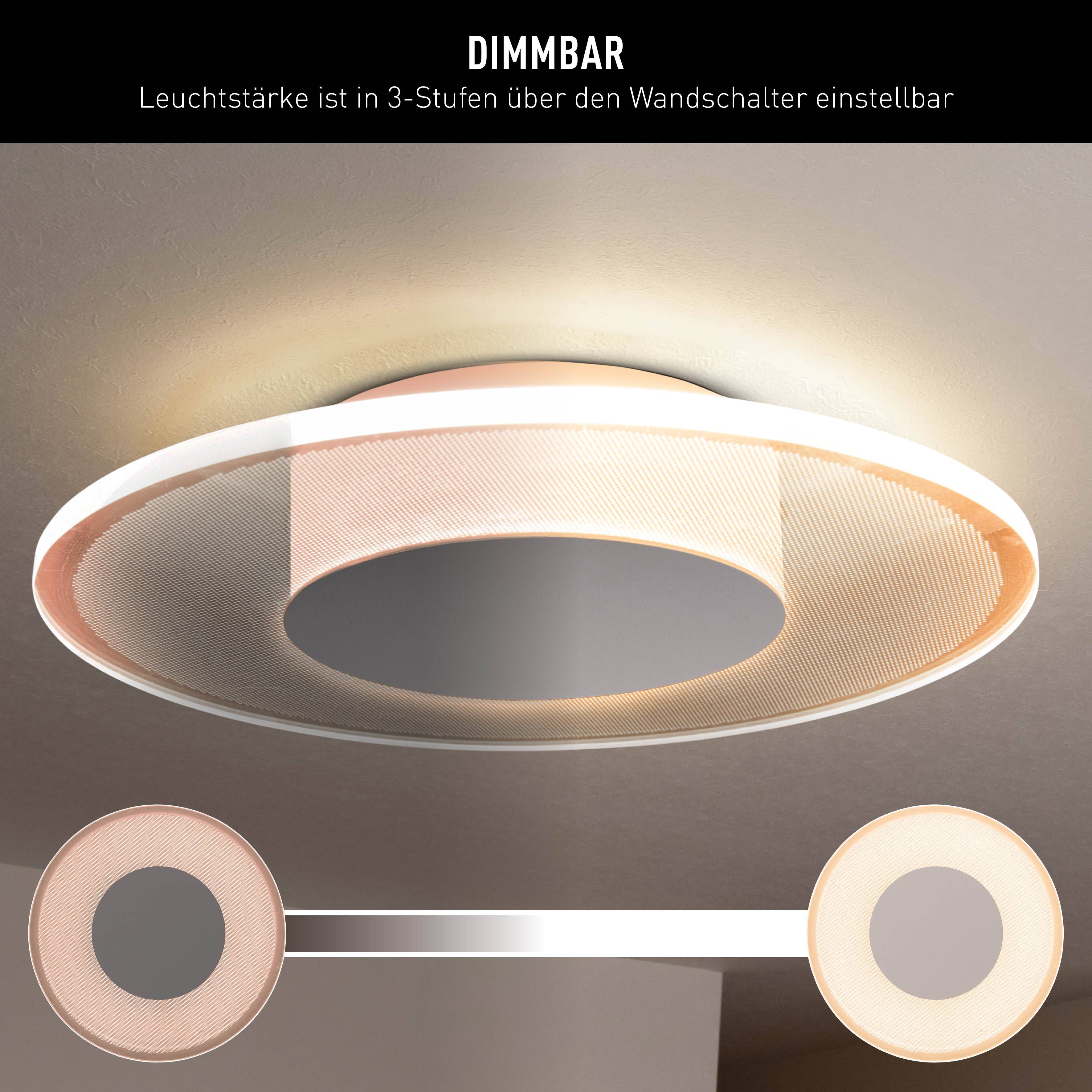 LED Deckenleuchte "MODESTO" d: 29cm