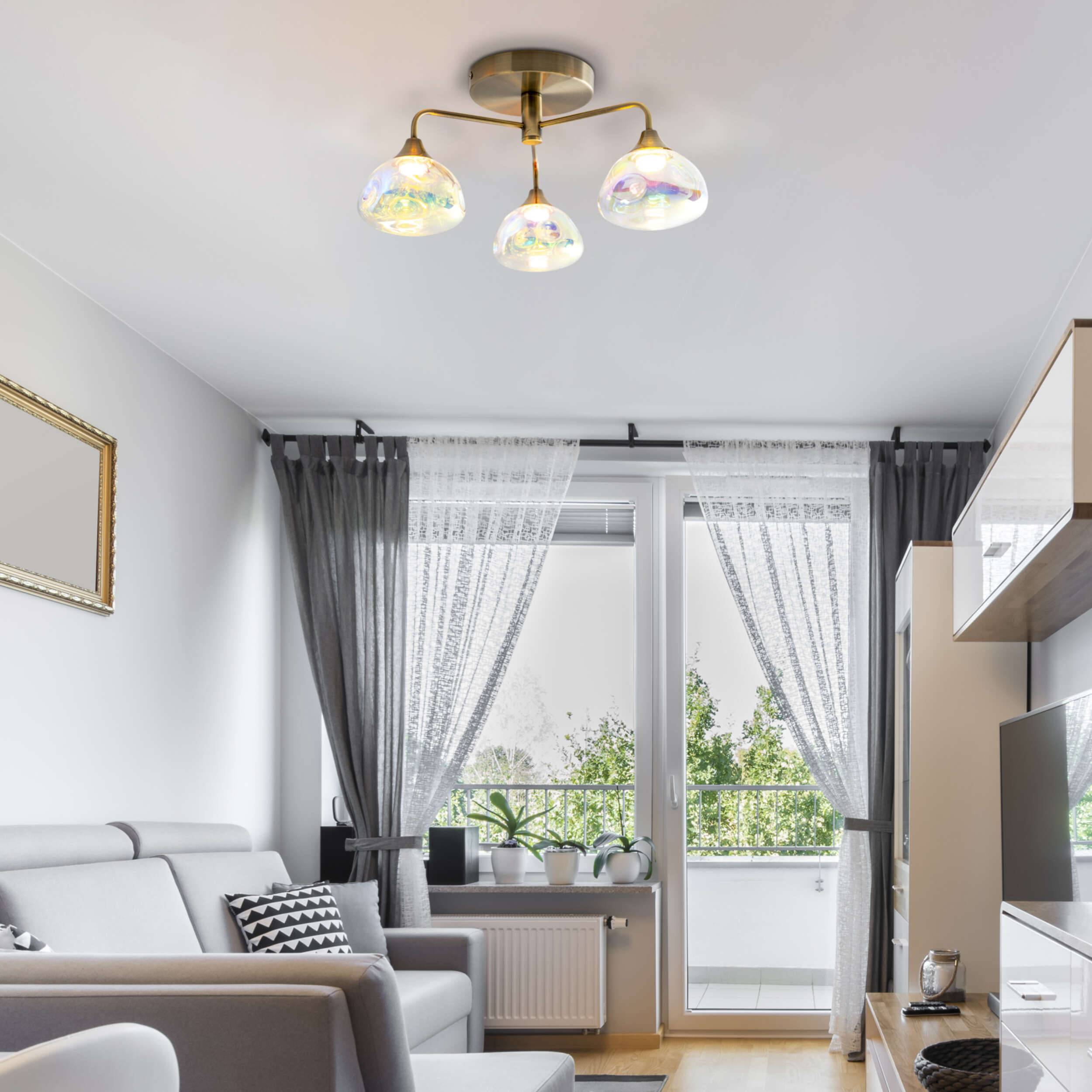 LED Deckenleuchte 3-flg "VARNA"