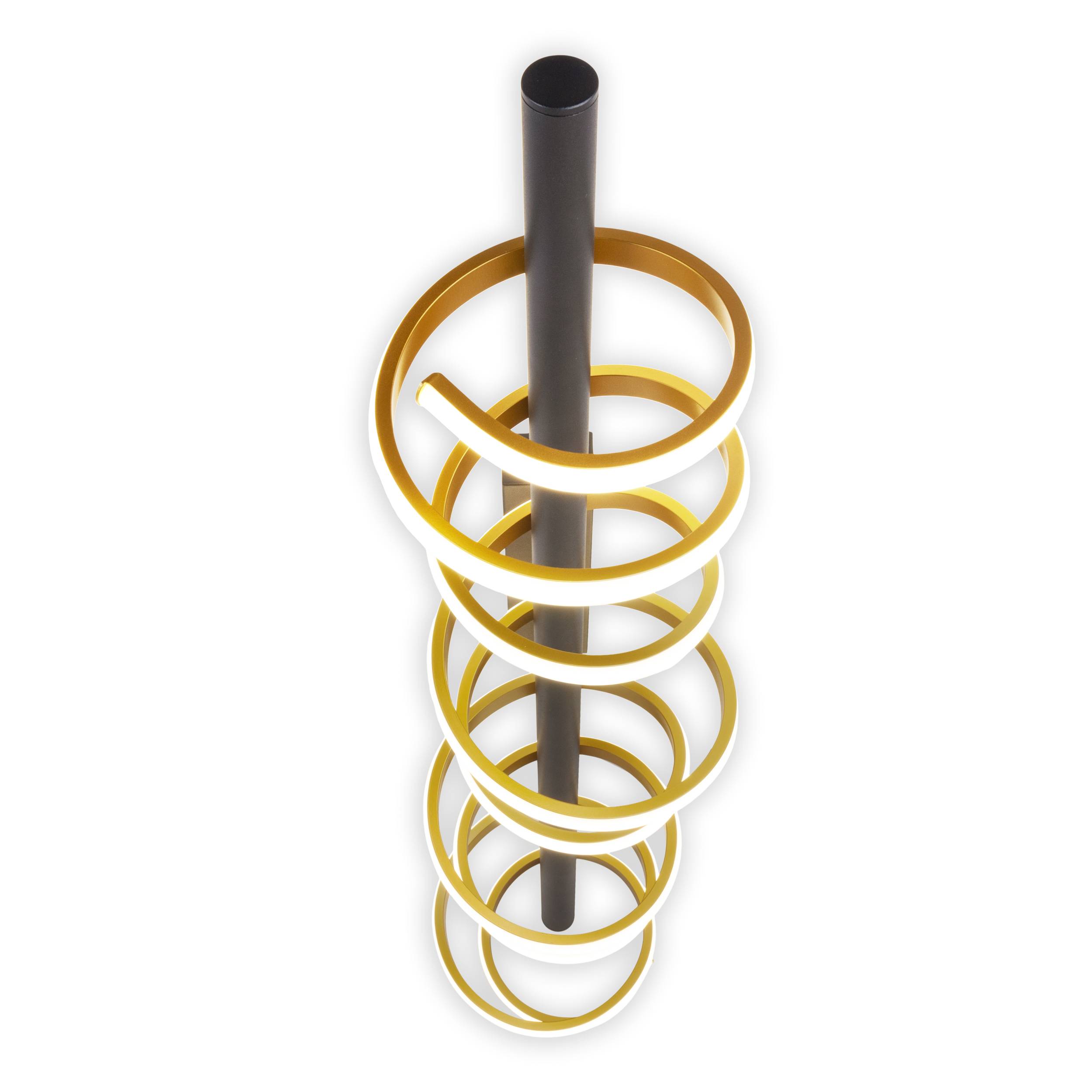 LED Deckenleuchte "BELLEZA" gold