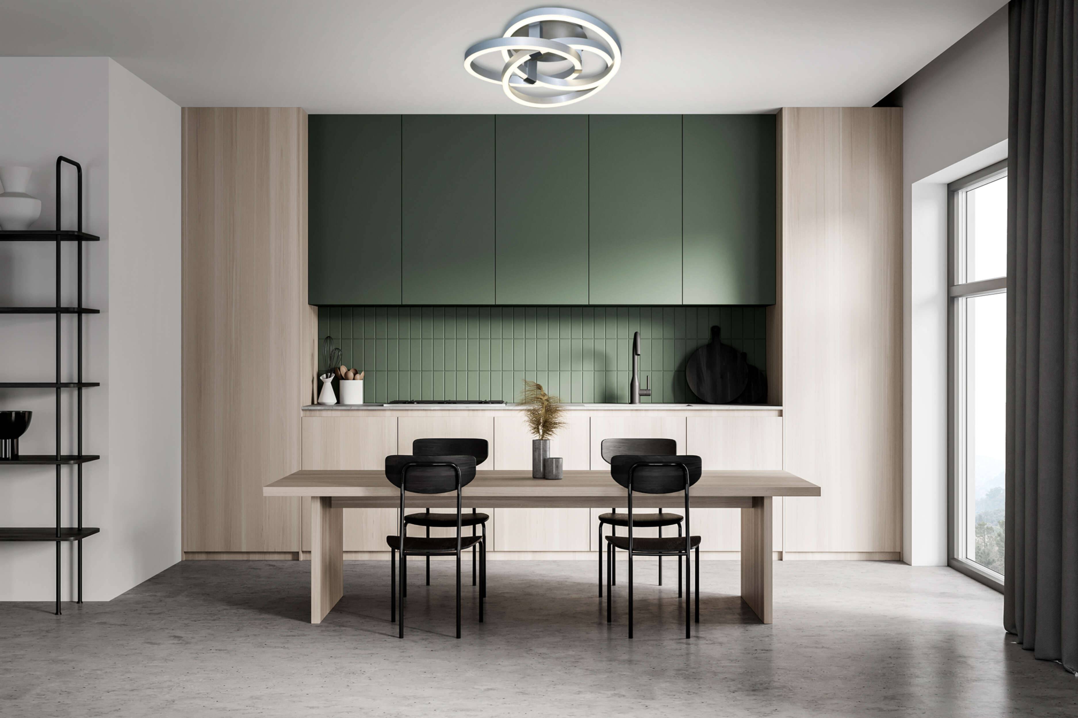 LED Deckenleuchte "DIVORA" Smart Home D: 70 cm