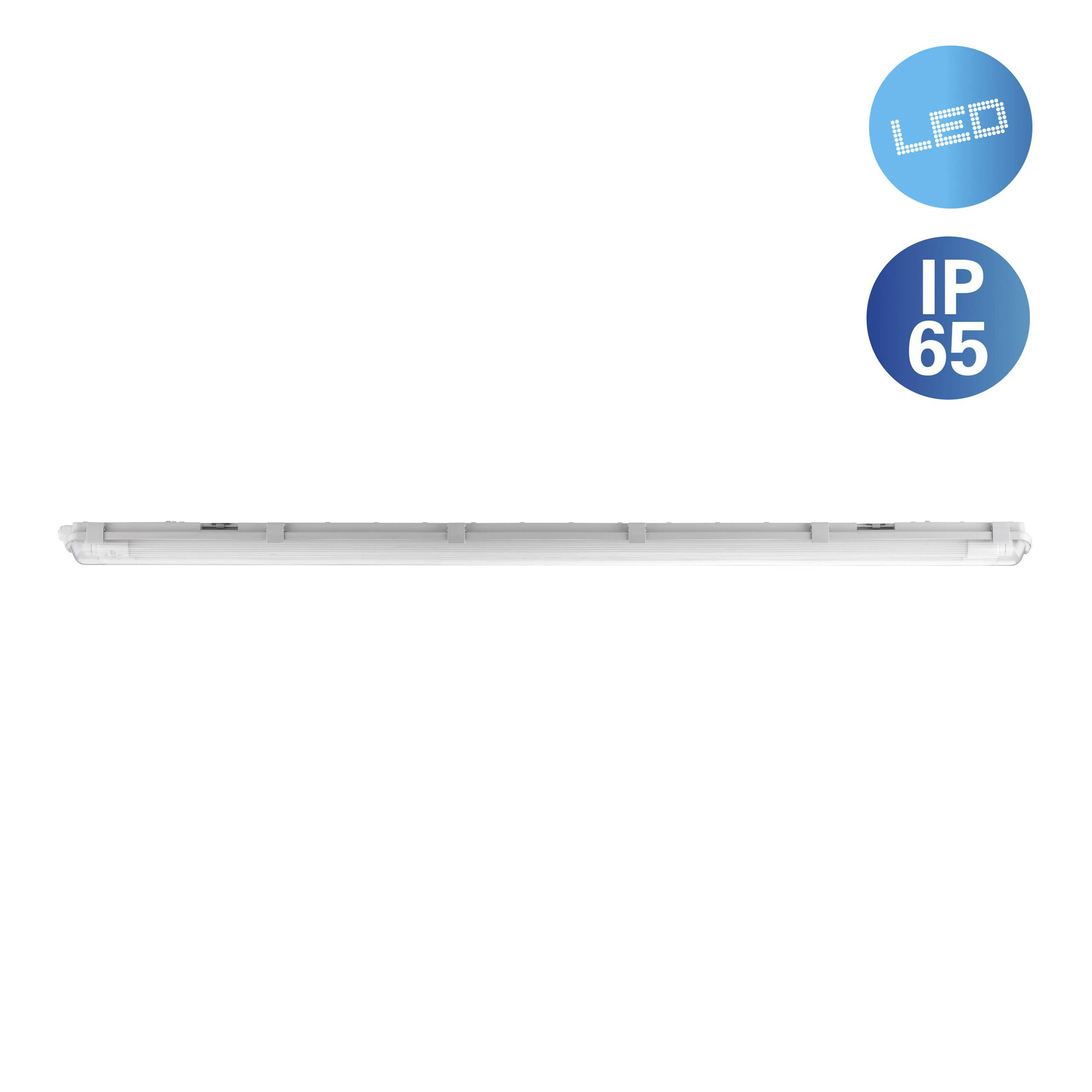 LED Feuchtraum-Deckenleuchte l: 127cm