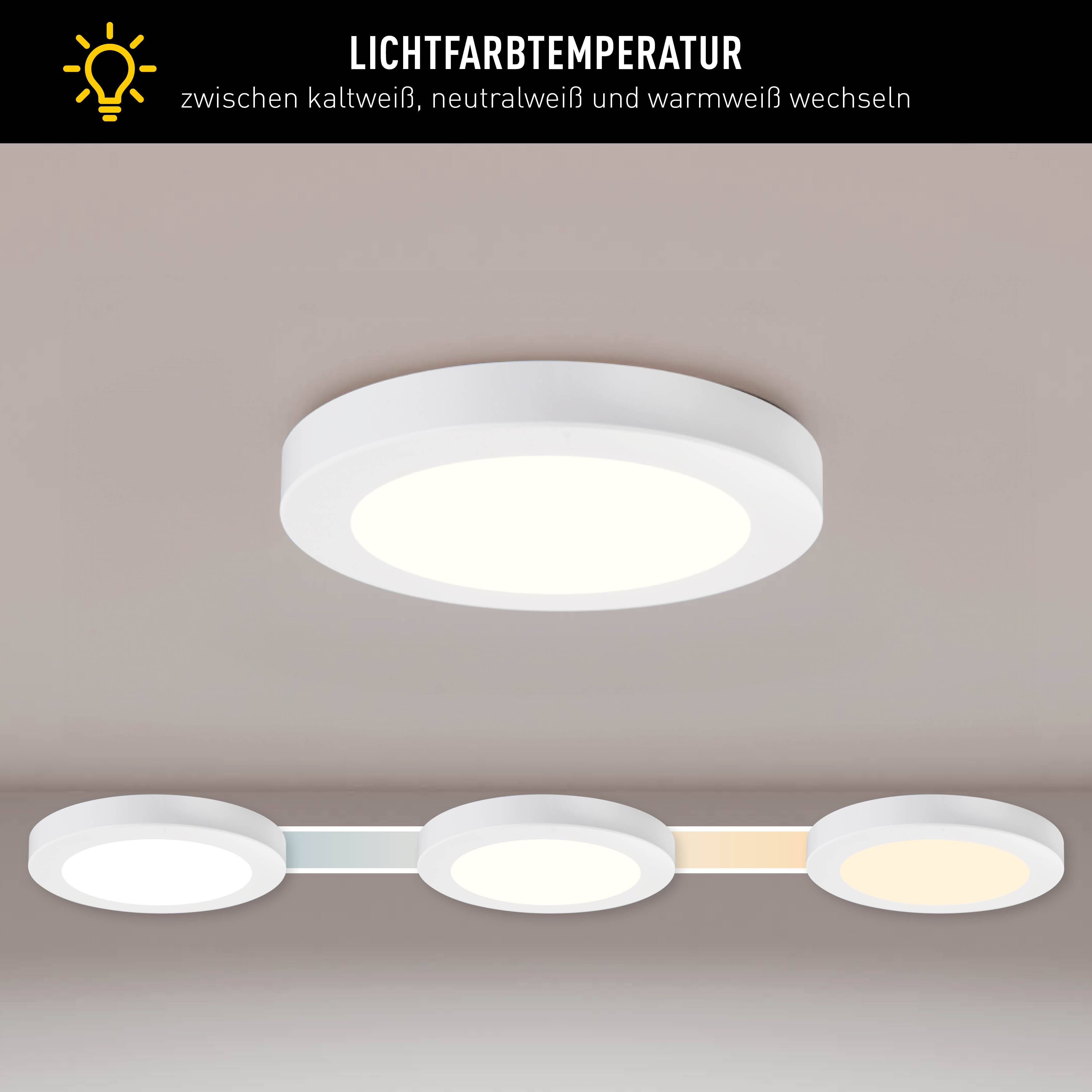 LED Deckenleuchte "BONUS" D:16,5cm