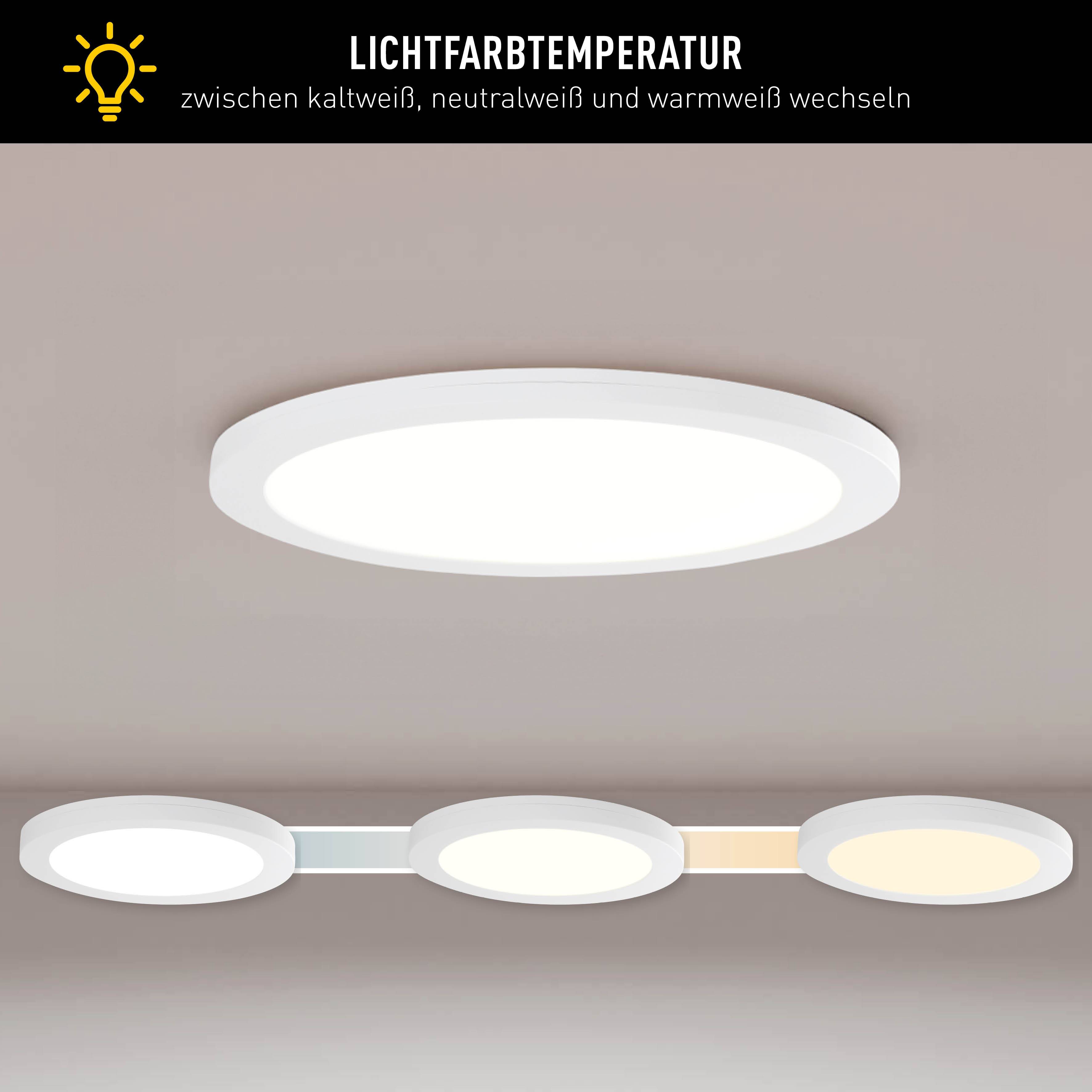 LED Deckenleuchte "BONUS" D:21,7cm