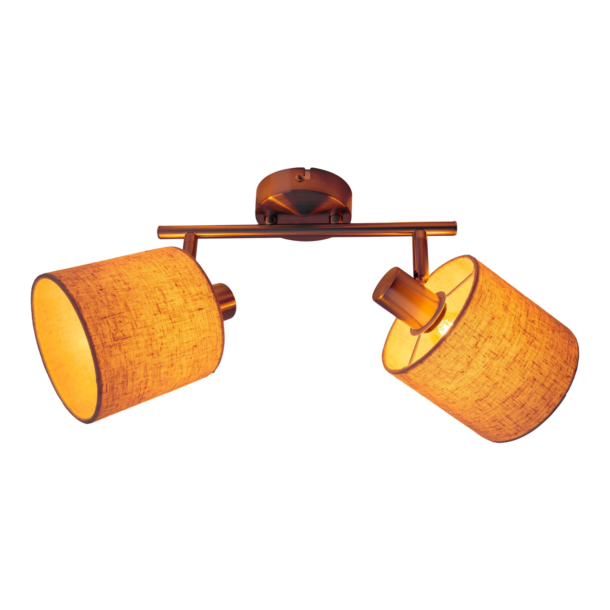 2er Wand-/Deckenleuchte "MARON"