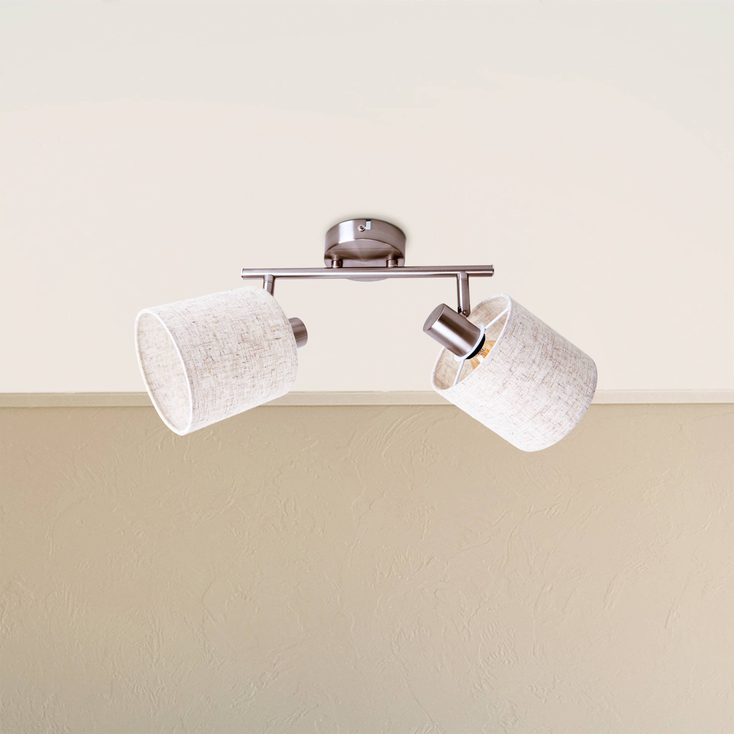2er Wand-/Deckenleuchte "MARON"
