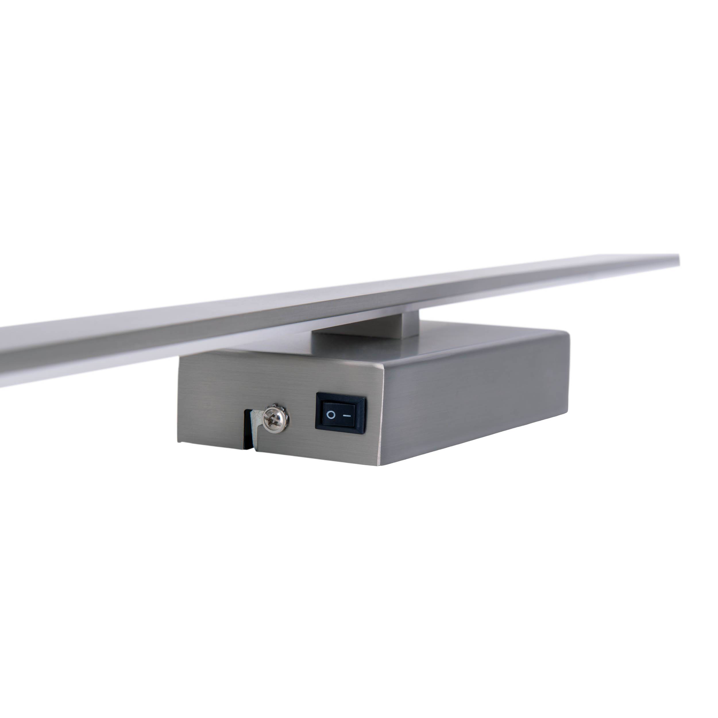 LED Wandleuchte "TREVOR" nickel matt