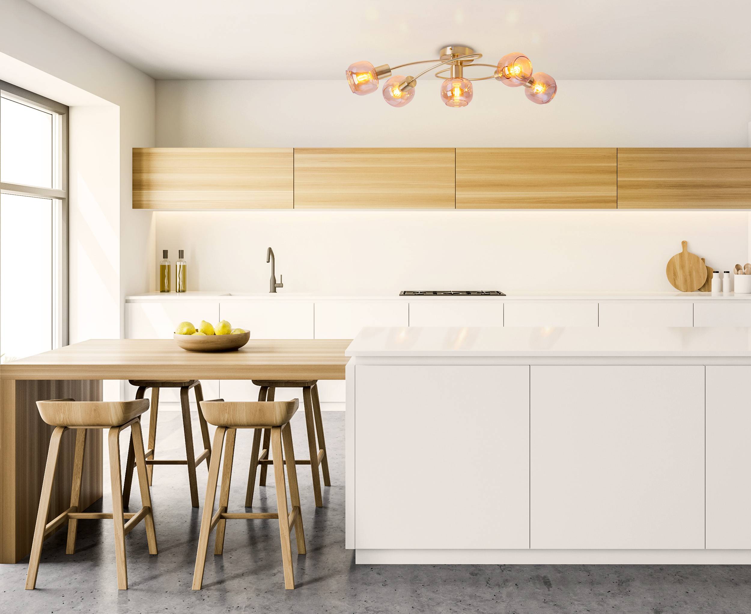 5er Spot Deckenleuchte "LIBBY"