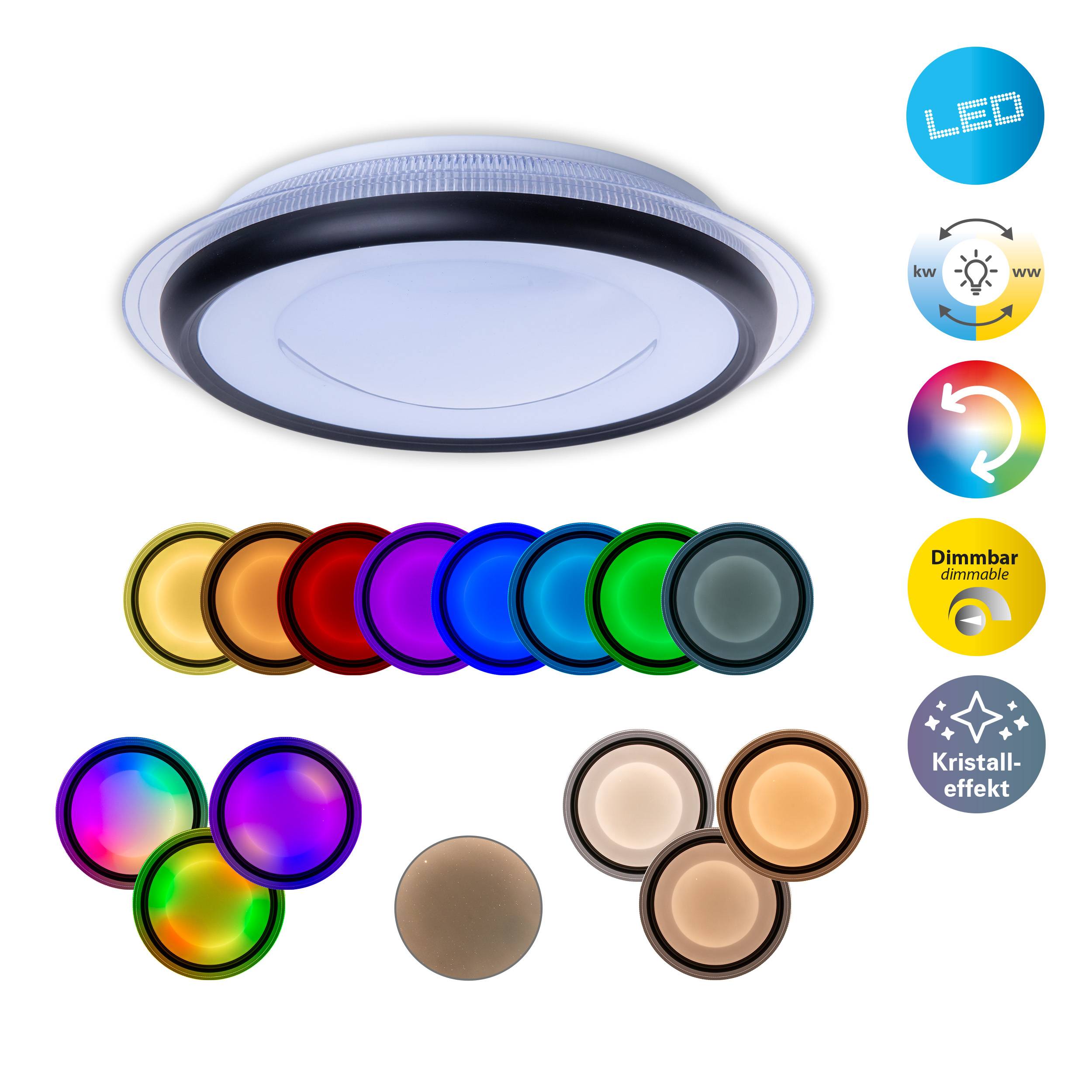 LED Deckenleuchte "CANNA"