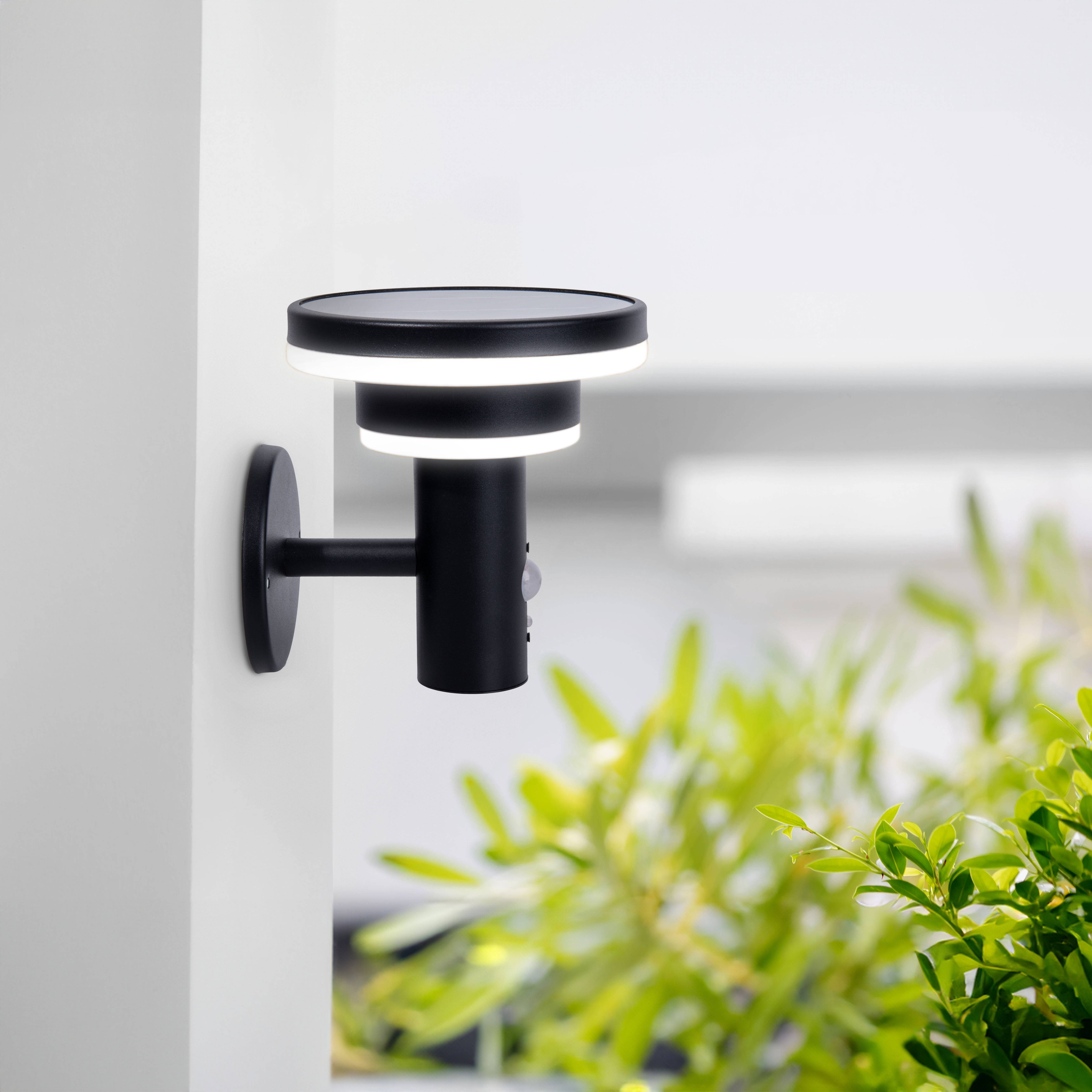 LED Solar Außenwandleuchte "NORA"