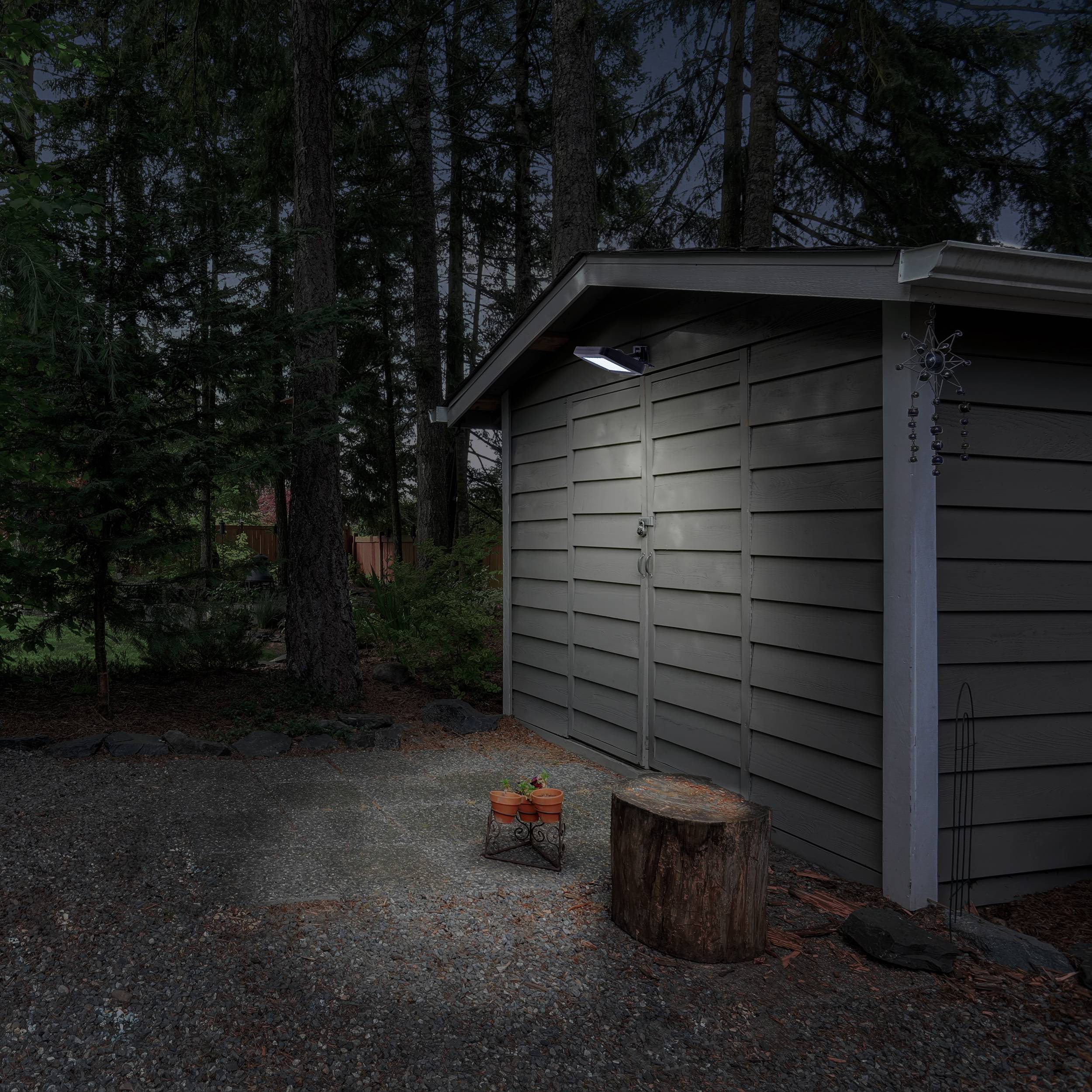 LED Solar Außenwandleuchte "PEPE"