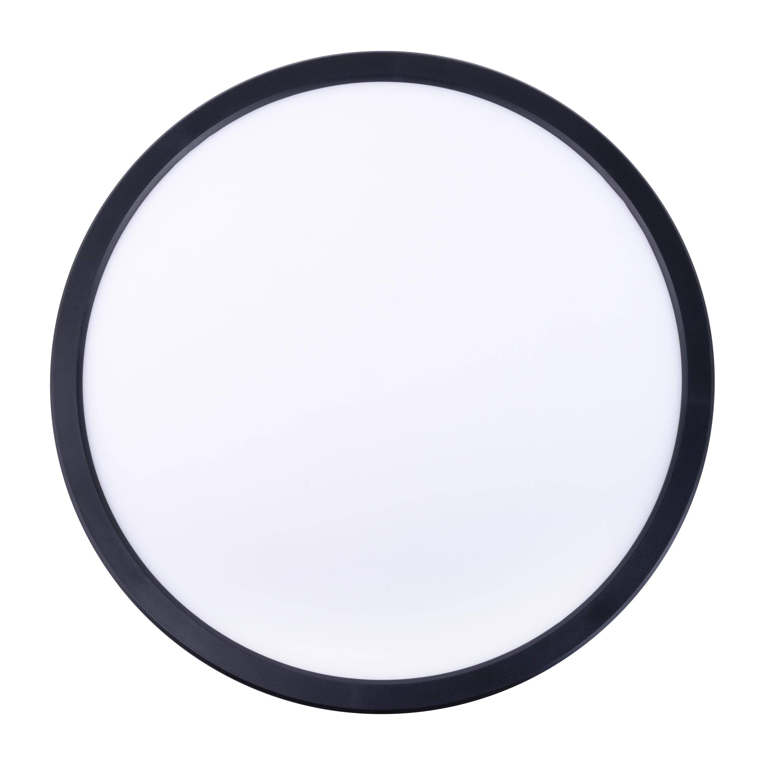 LED Deckenleuchte "CARLO" mit RGB-Backlight D: 29,3 cm