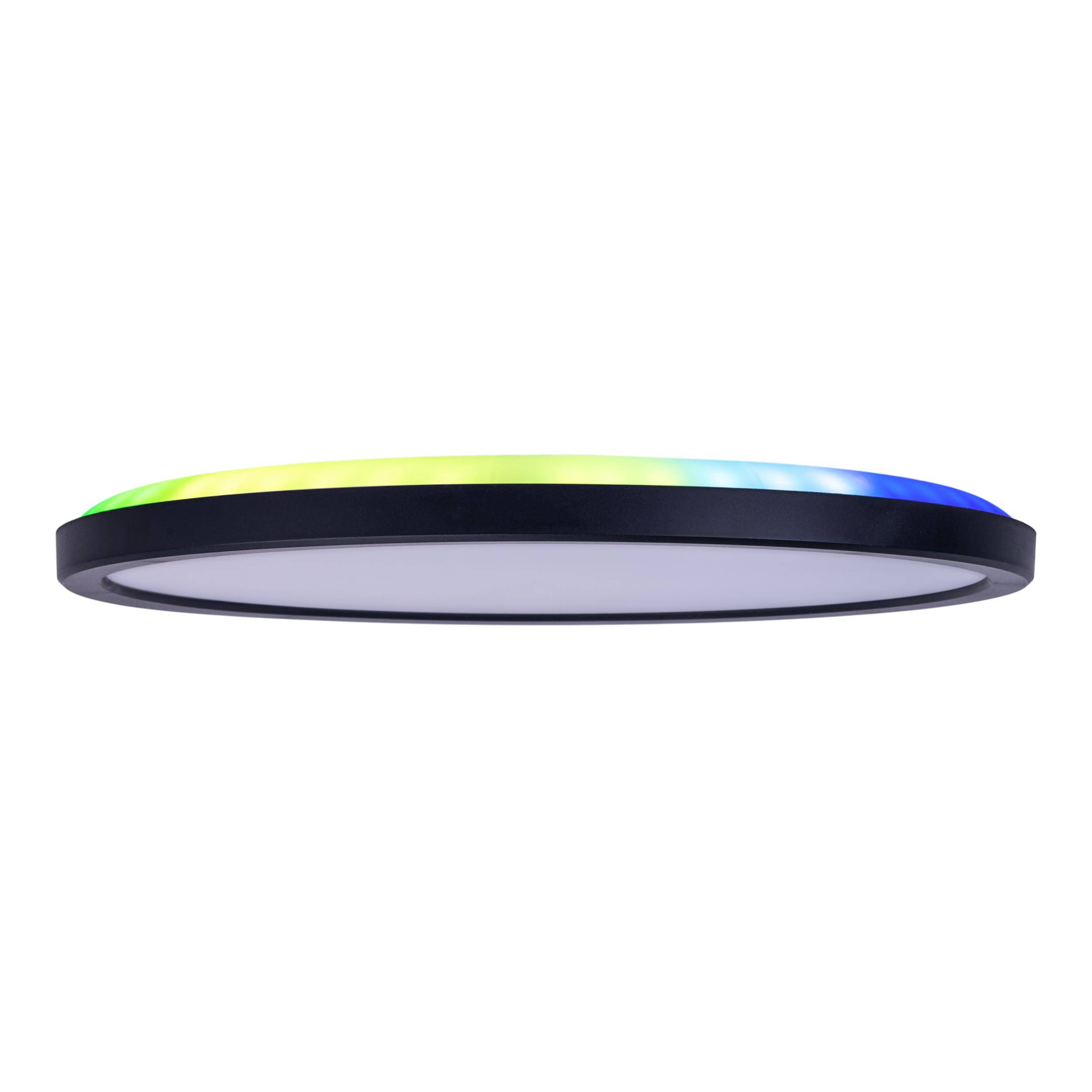 LED Deckenleuchte "CARLO" mit RGB-Backlight D: 29,3 cm