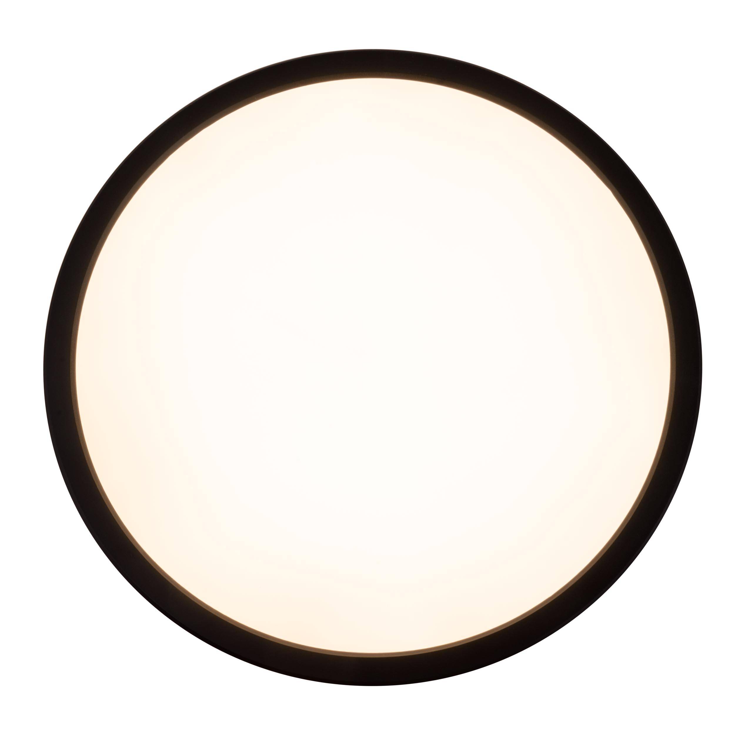 LED Deckenleuchte "CARLO" mit RGB-Backlight D: 54 cm