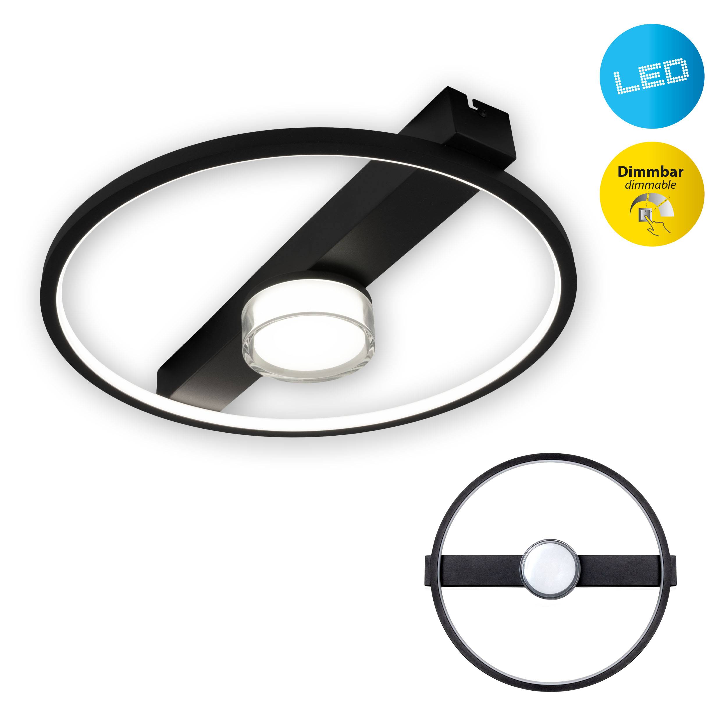 LED Deckenleuchte "CIMO" L:40cm